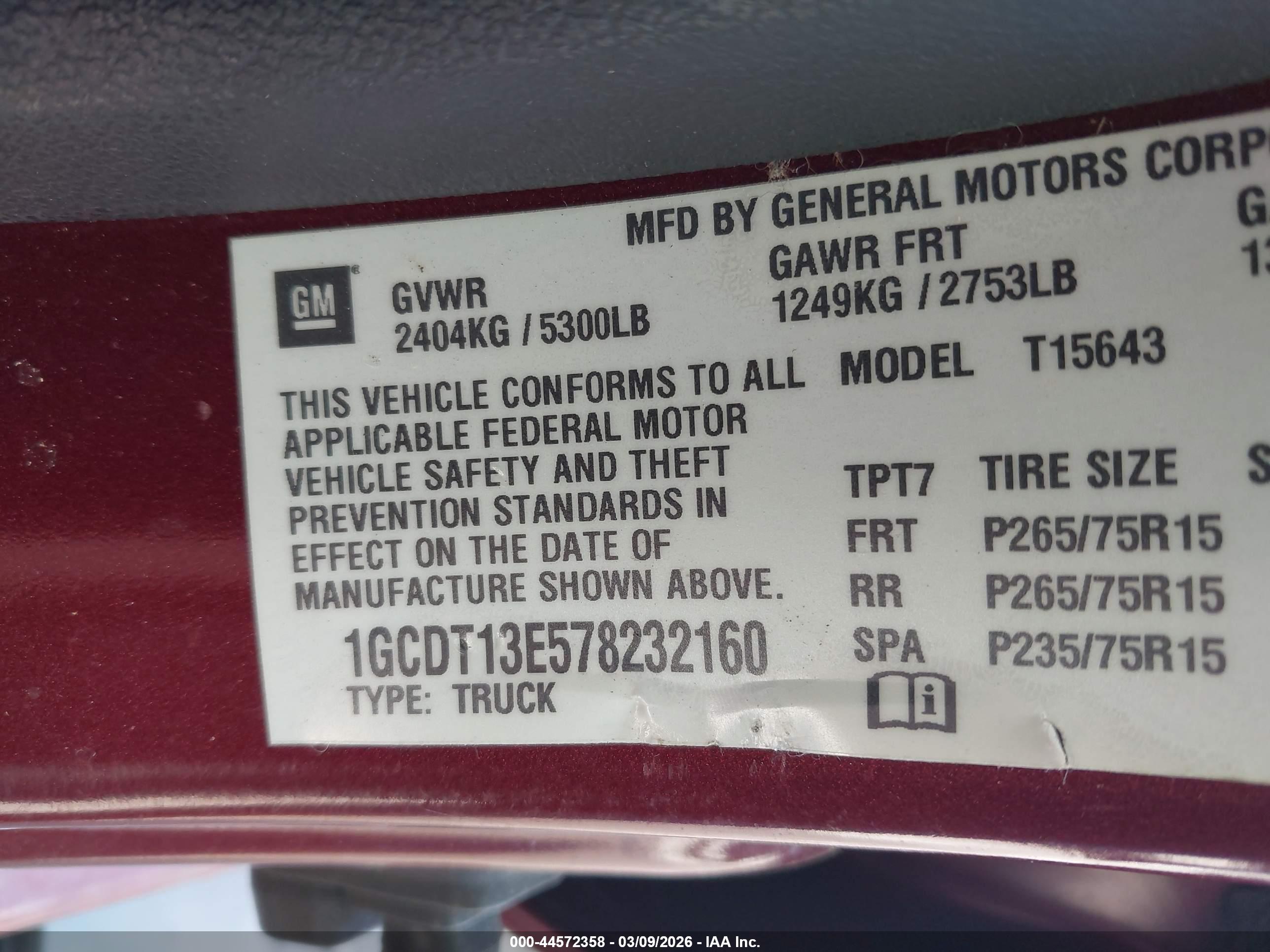 CHEVROLET COLORADO image 9