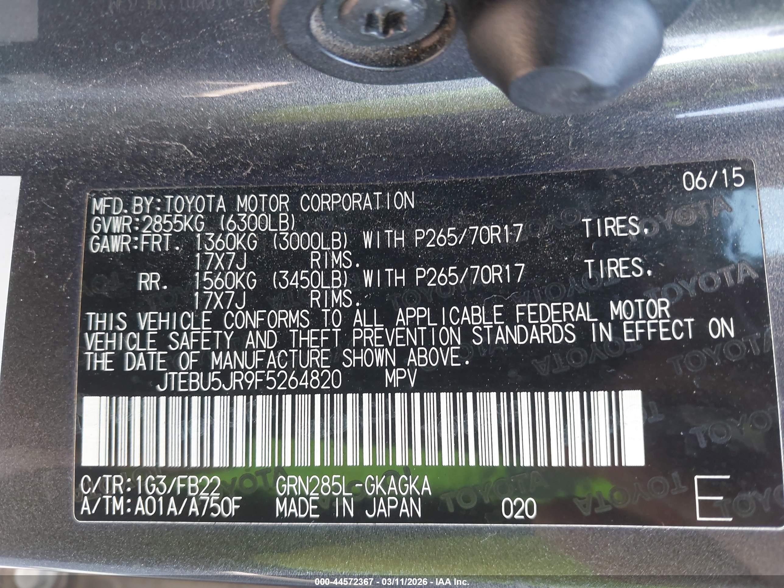 TOYOTA 4RUNNER image 9