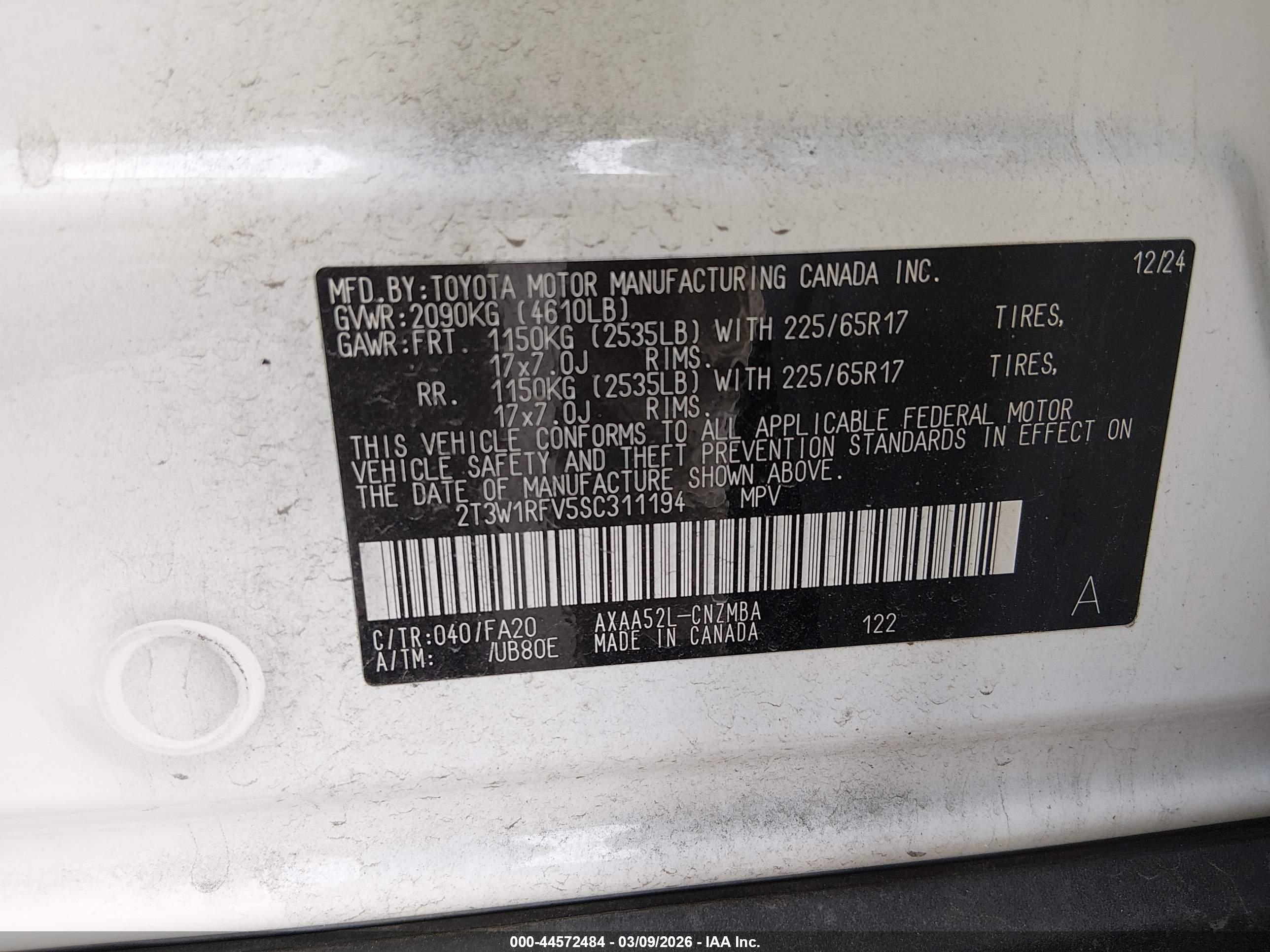 TOYOTA RAV4 image 9