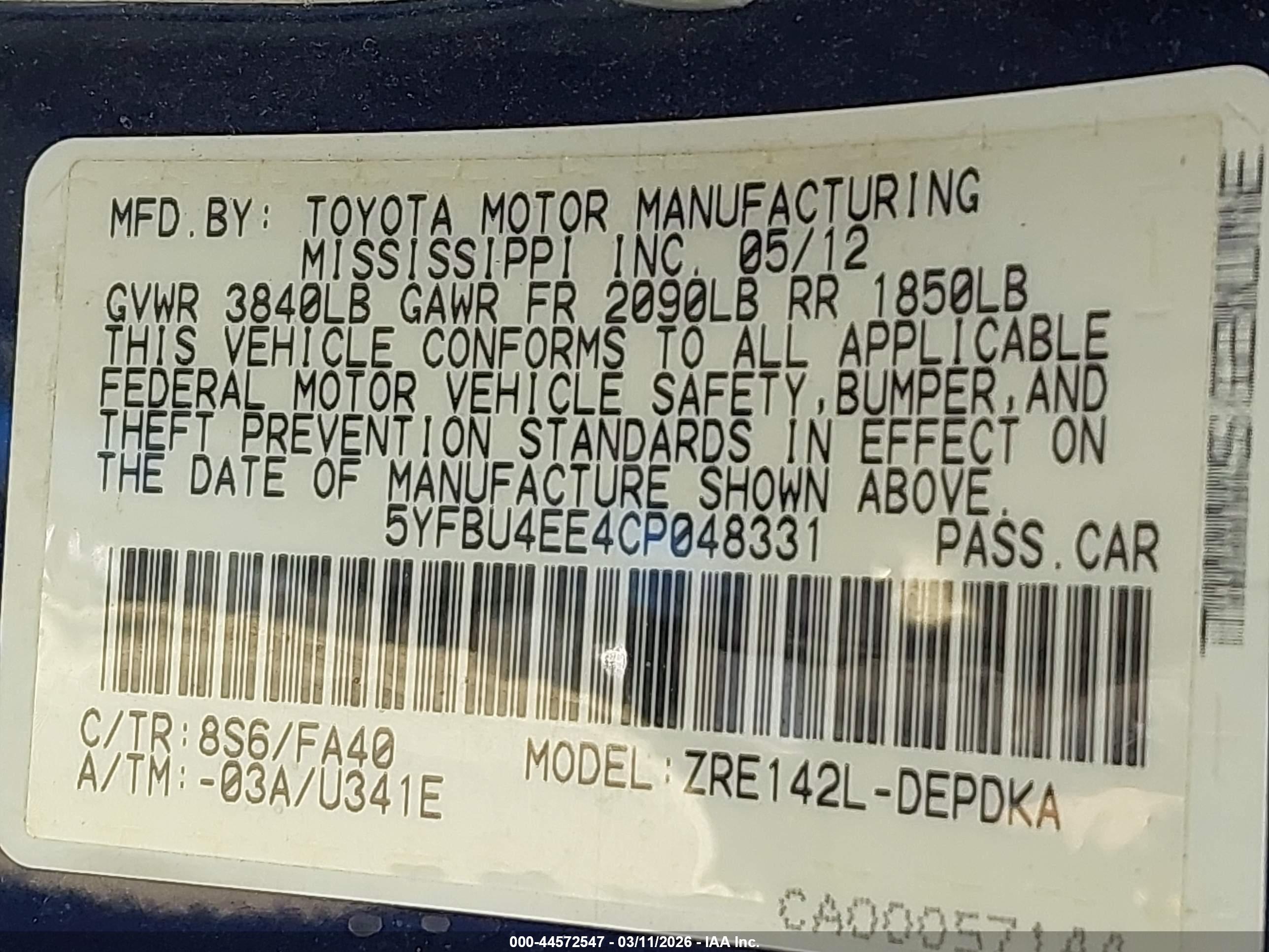 TOYOTA COROLLA image 9