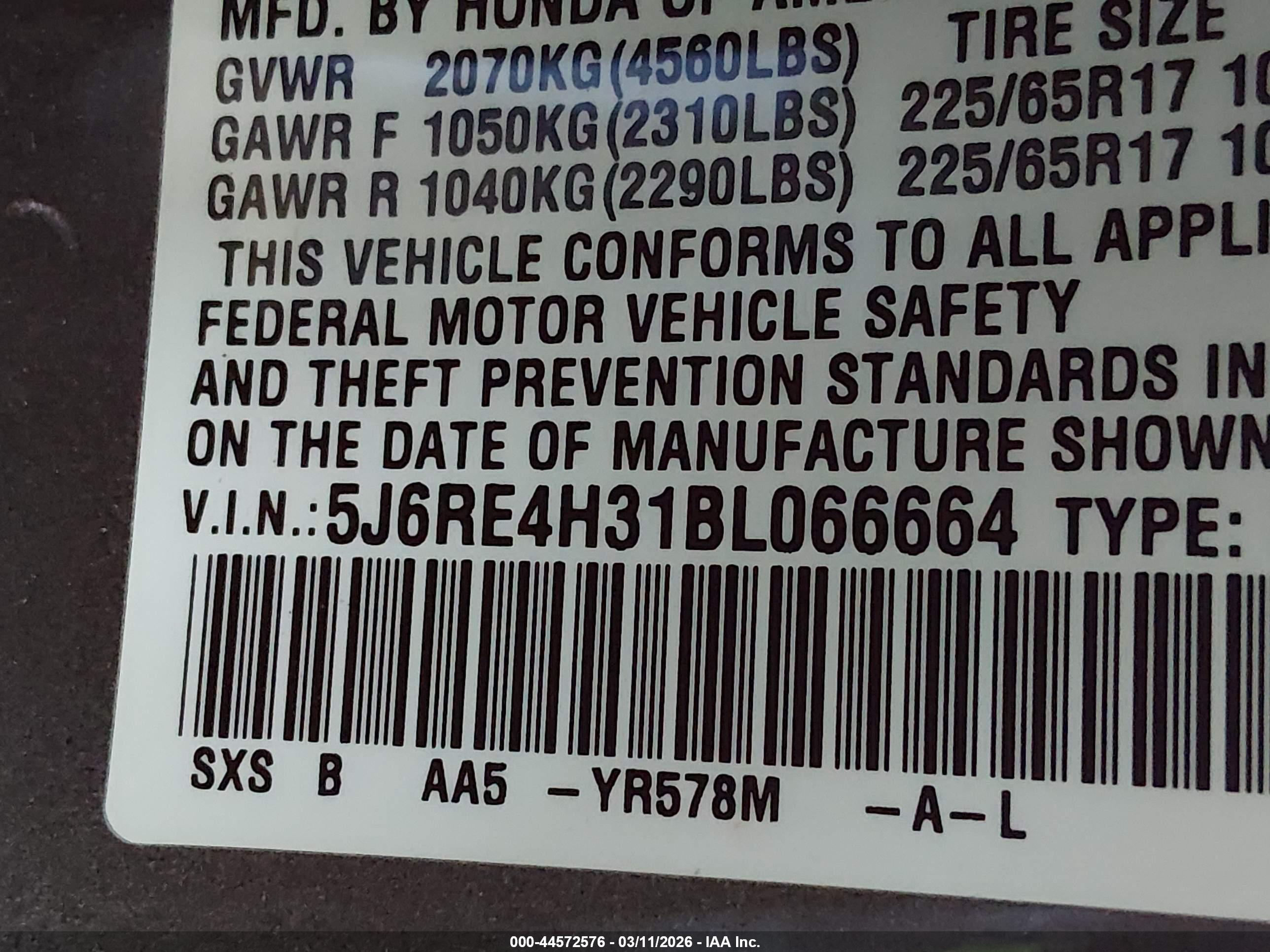 HONDA CR-V image 9