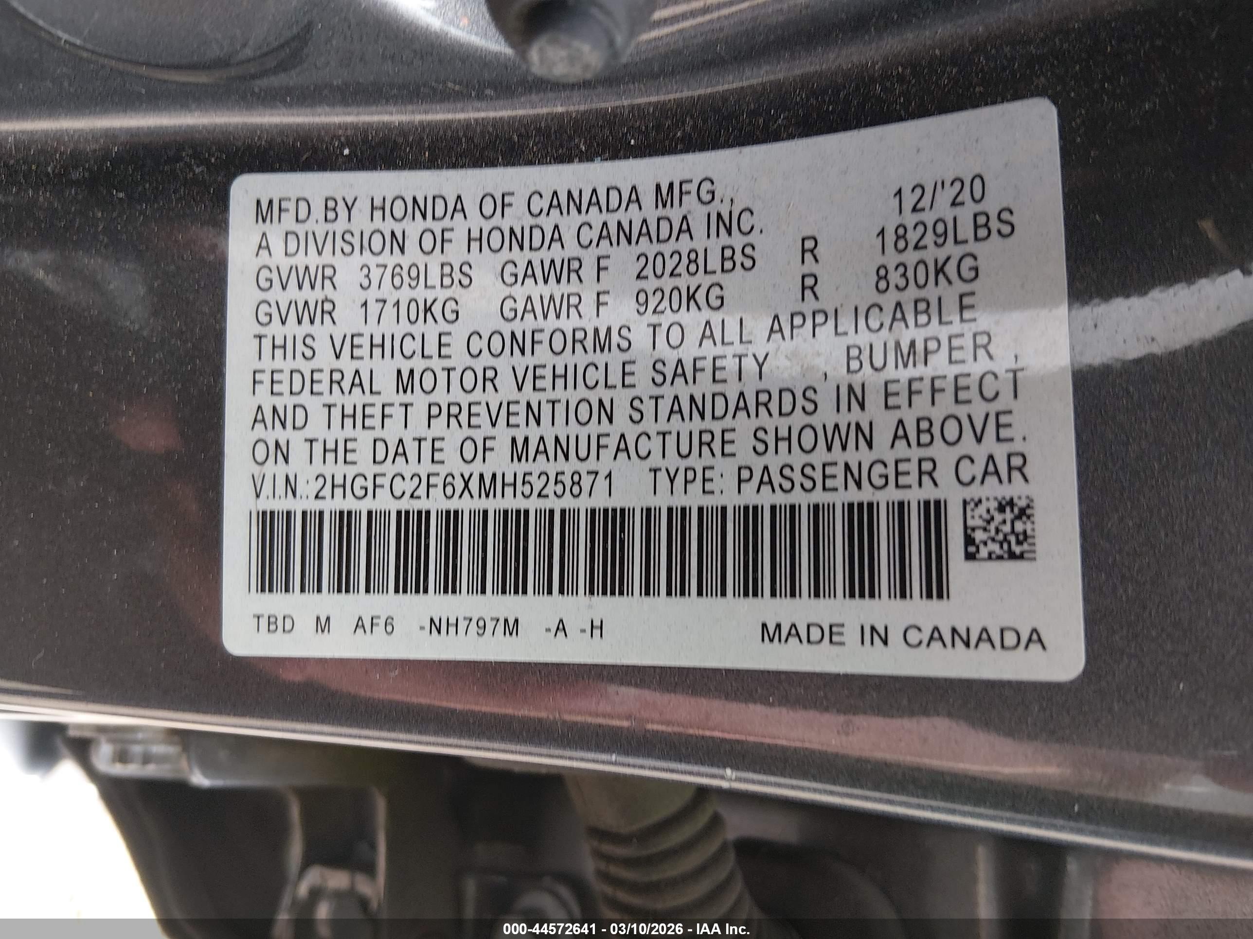 HONDA CIVIC image 9