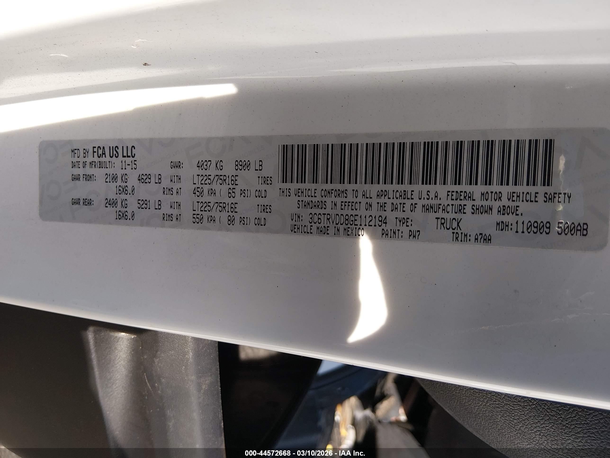RAM PROMASTER image 9