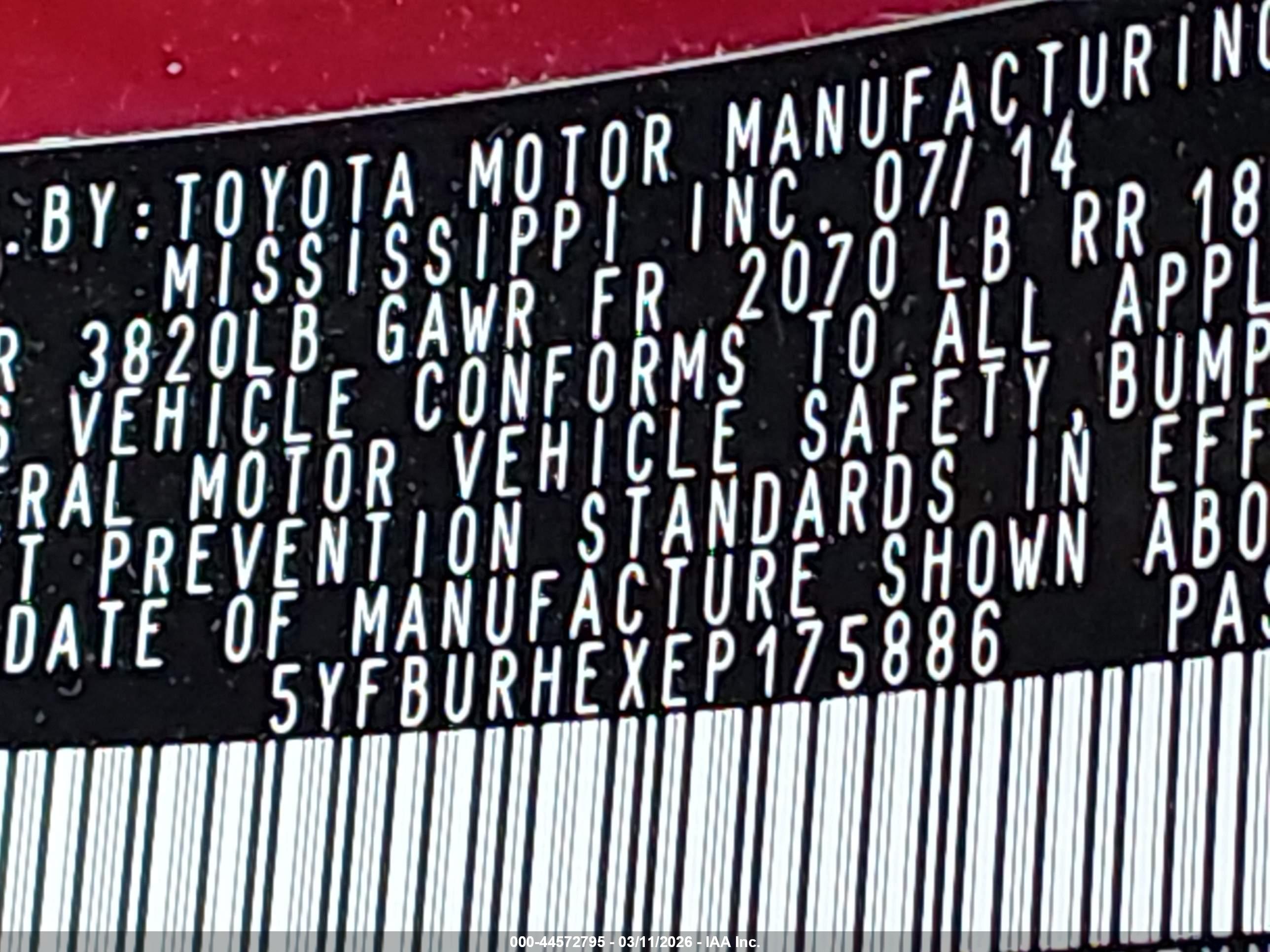 TOYOTA COROLLA image 9