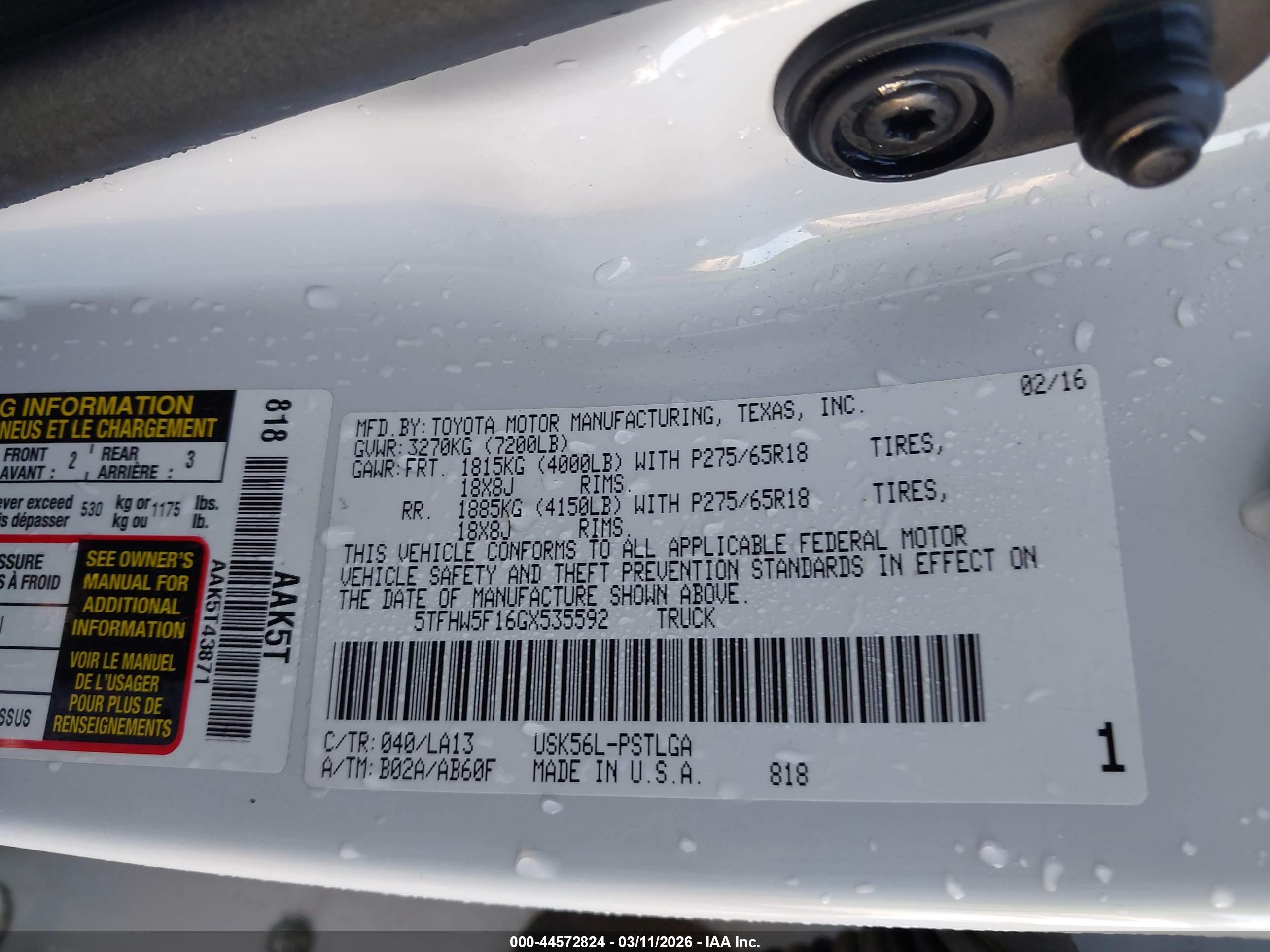 TOYOTA TUNDRA image 9
