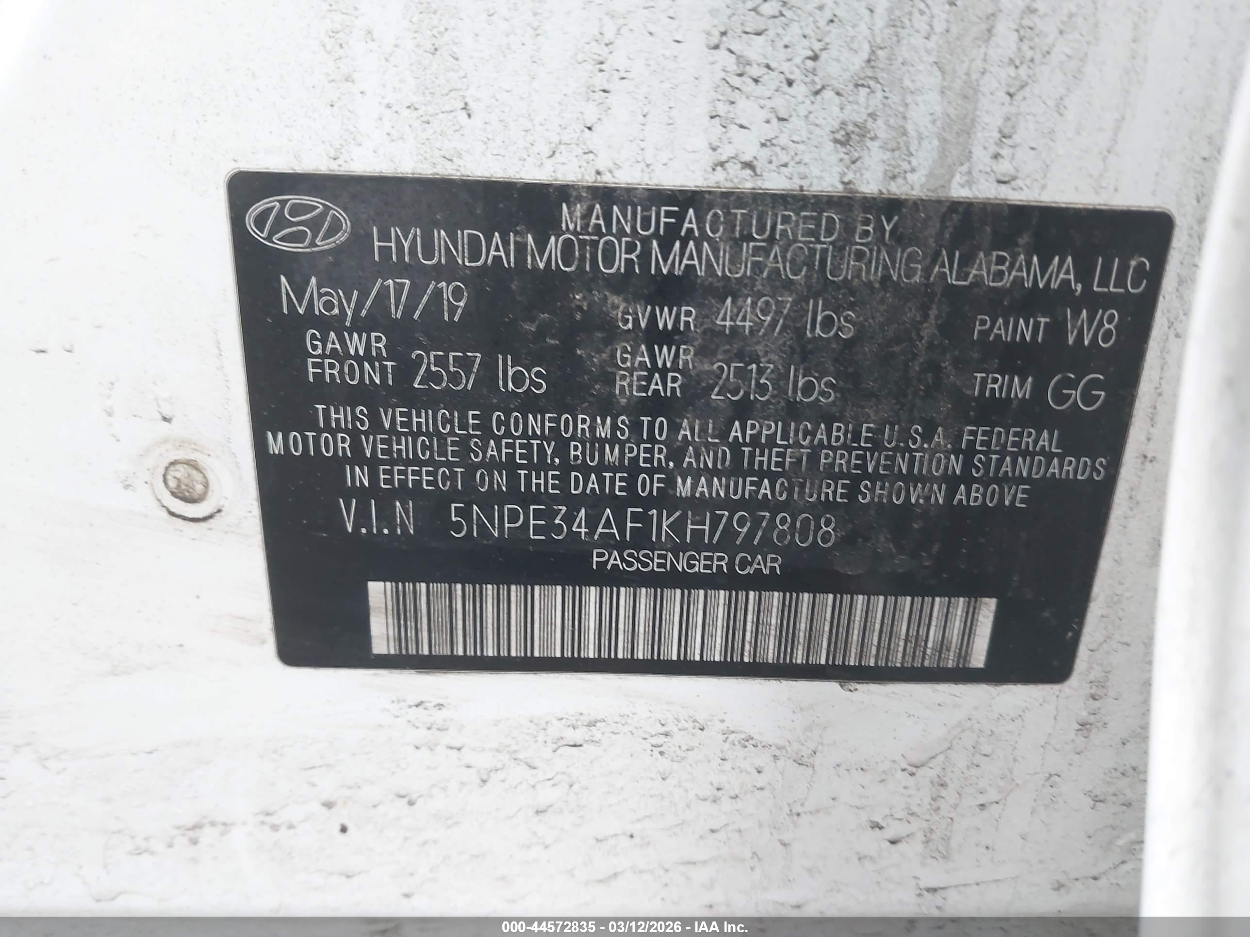 HYUNDAI SONATA image 9