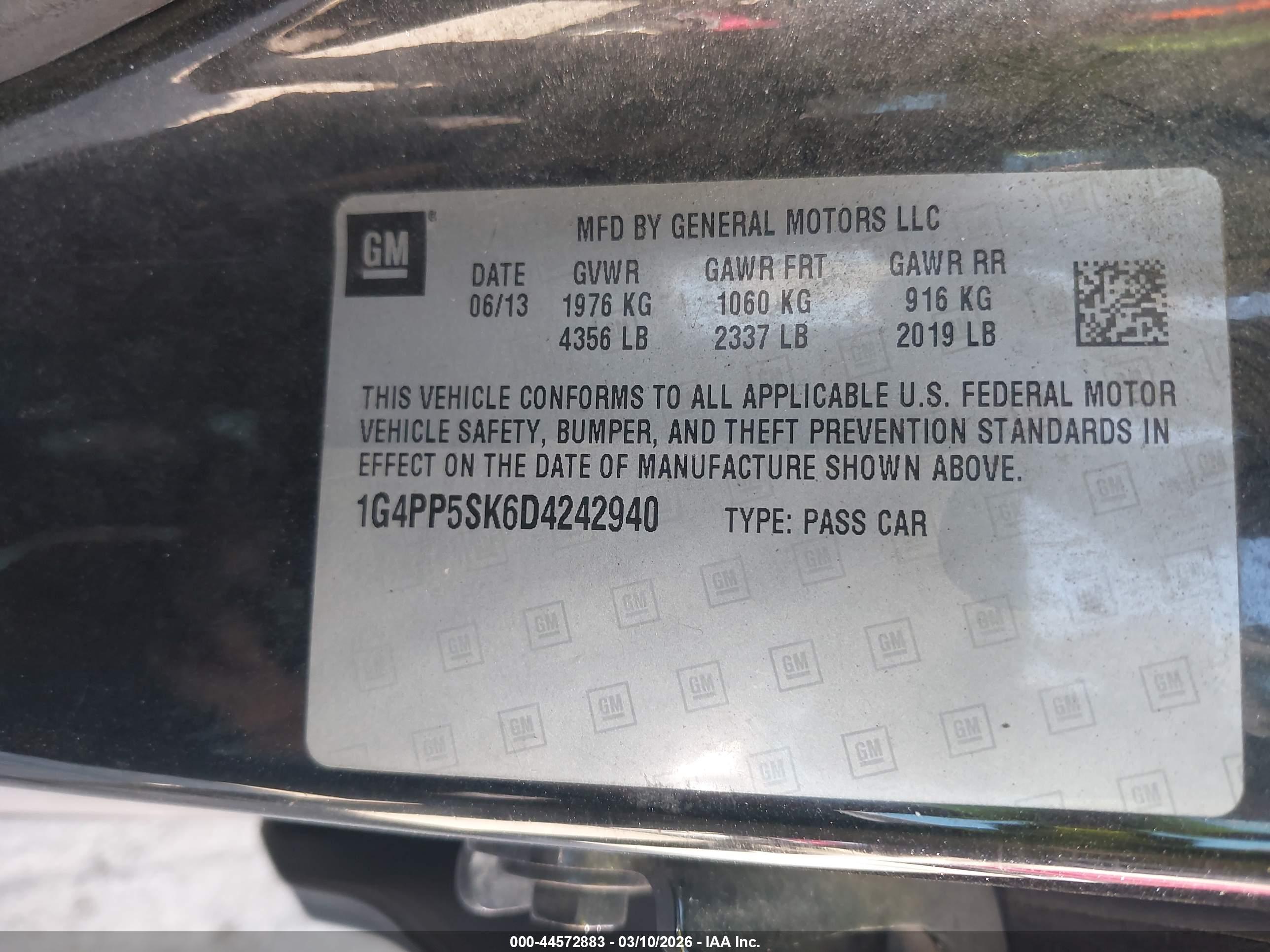 BUICK VERANO image 9