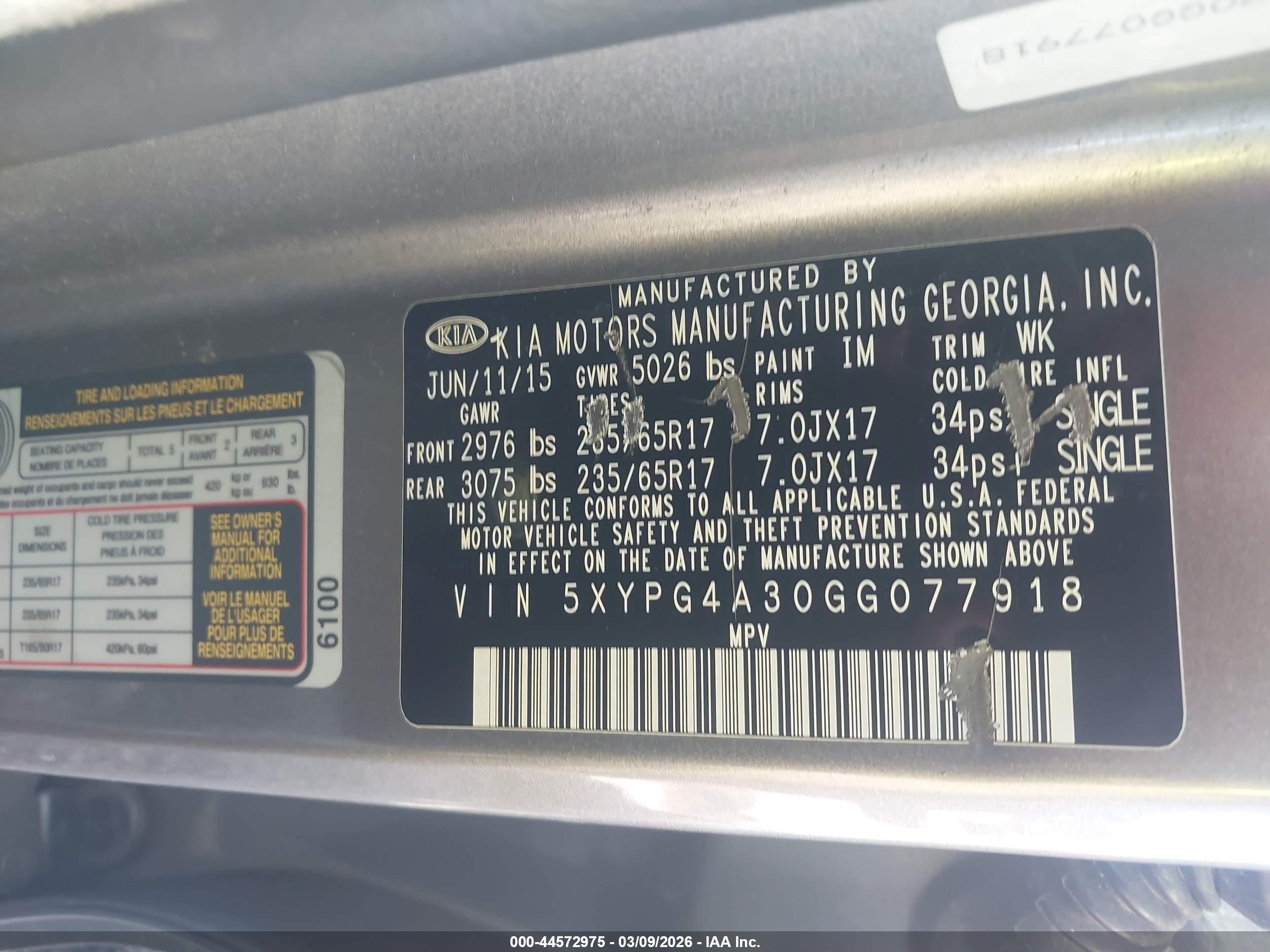 KIA SORENTO image 9