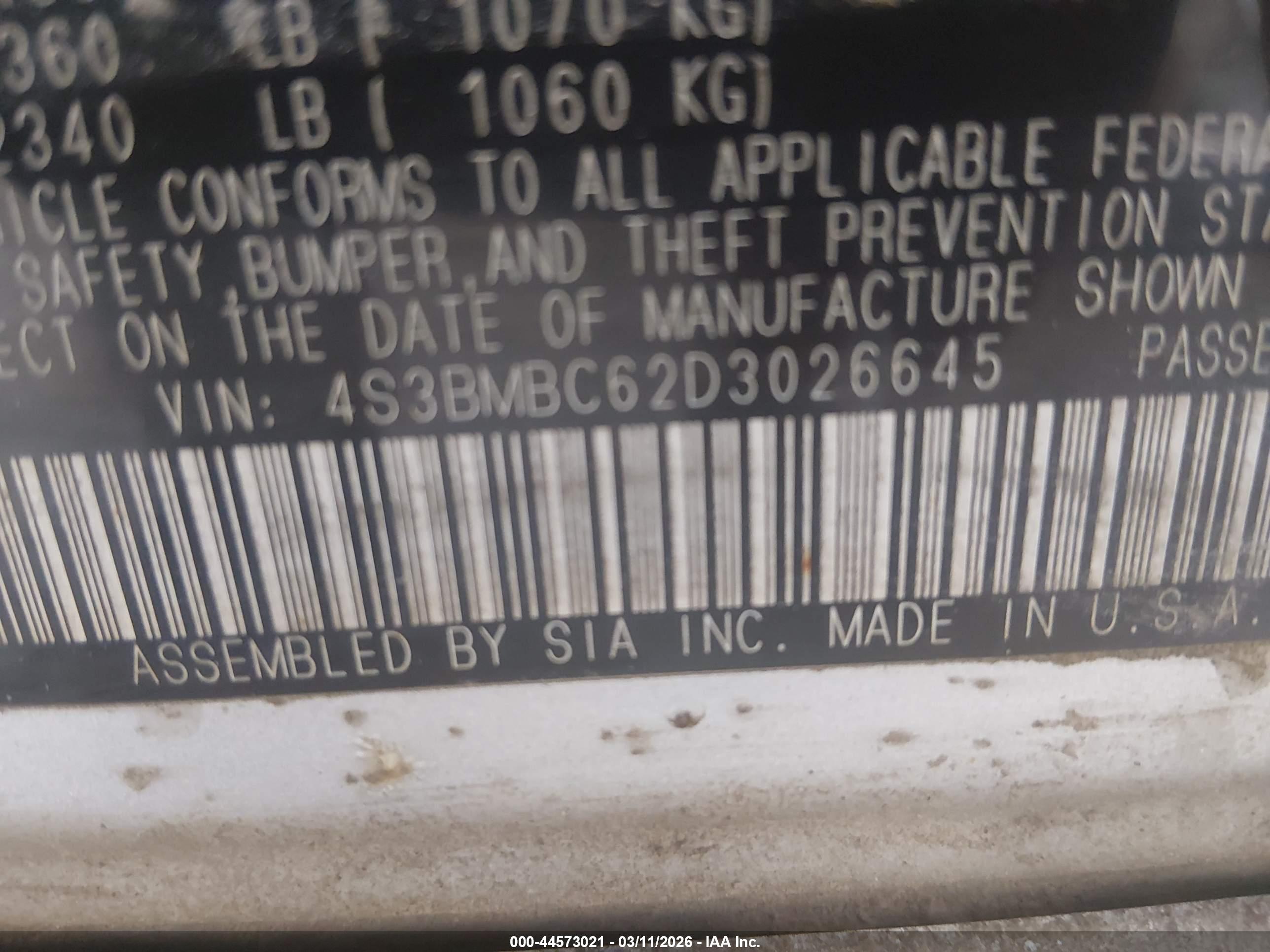 SUBARU LEGACY image 9