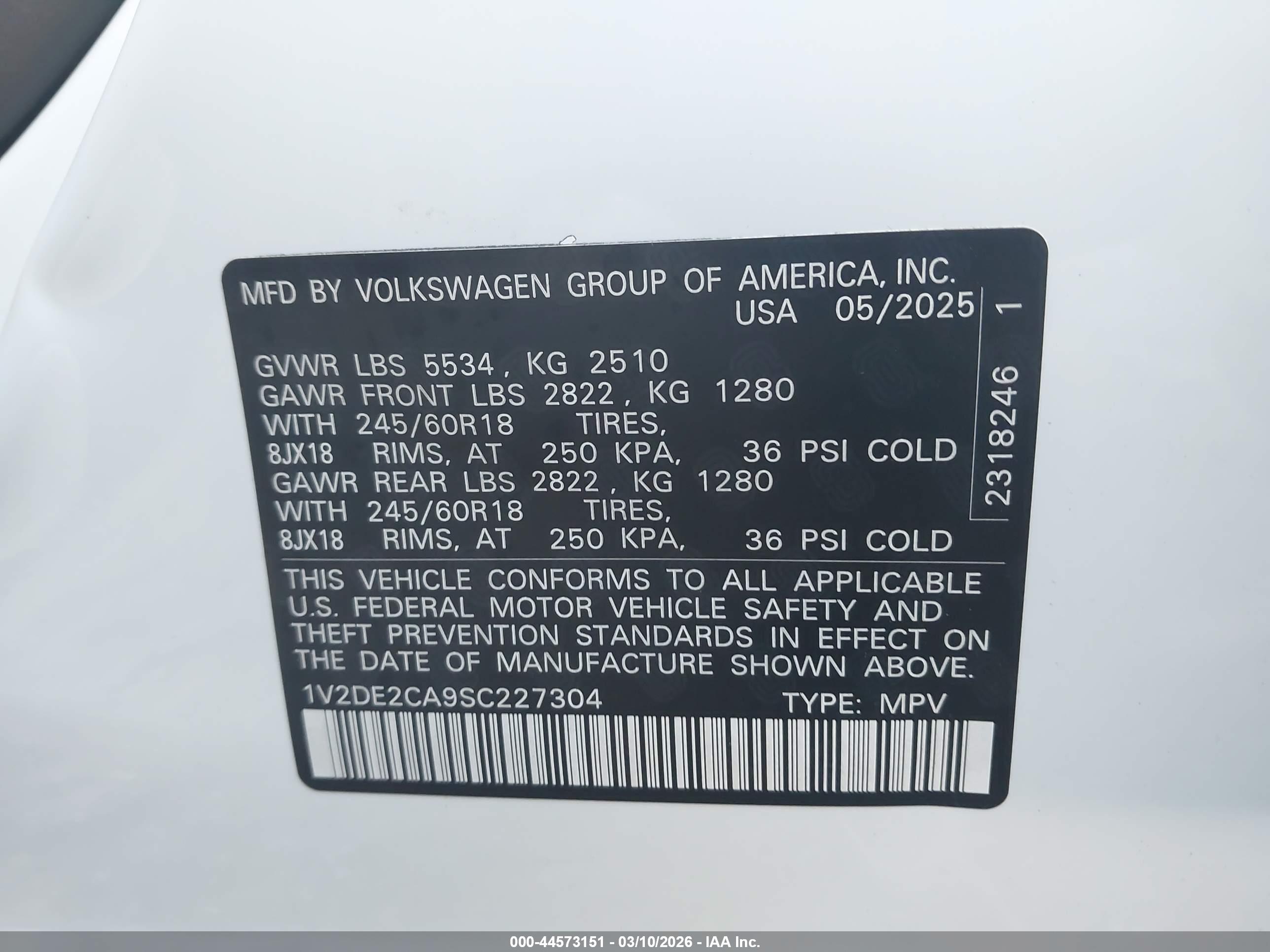 VOLKSWAGEN ATLAS image 9