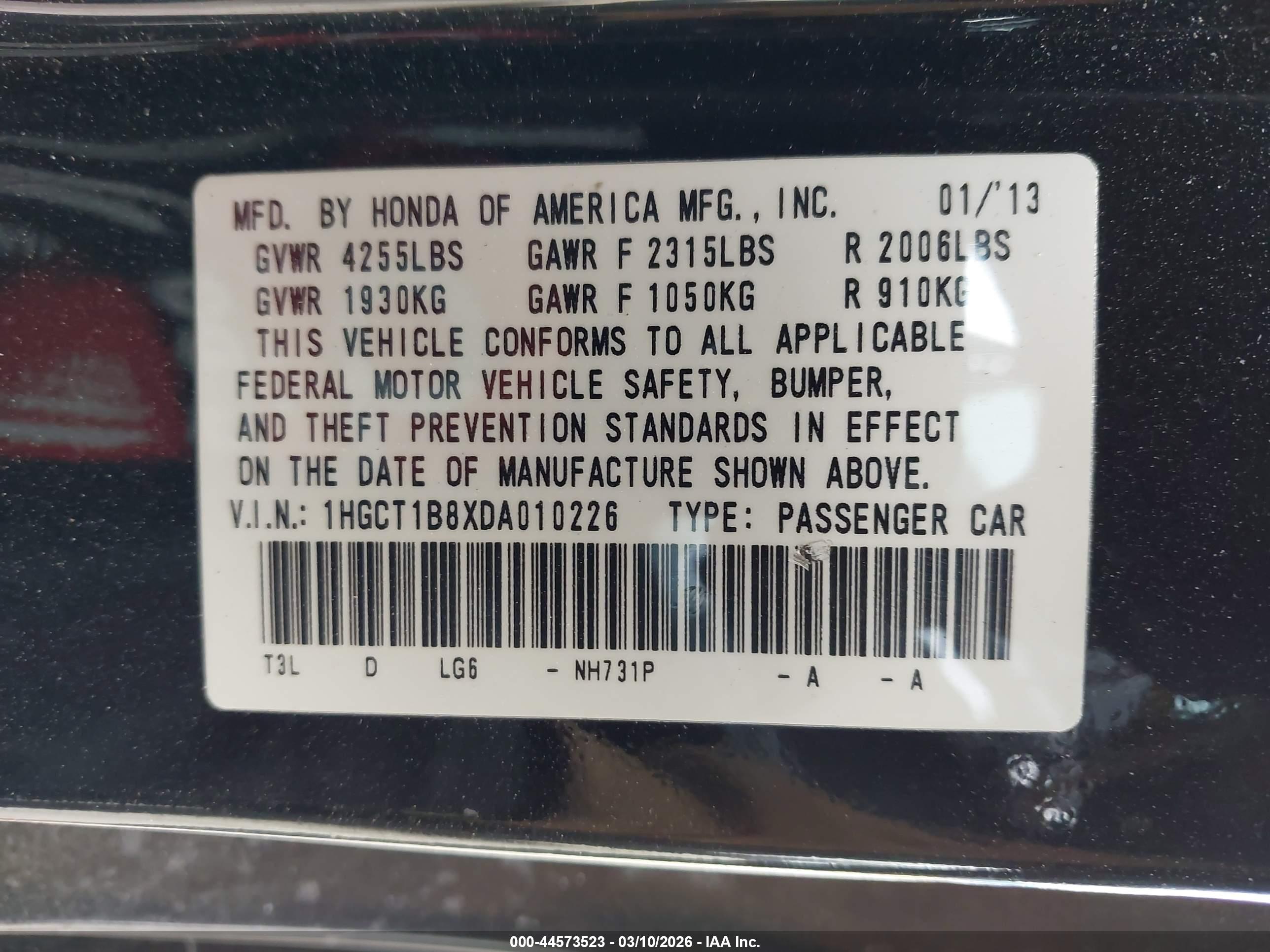 HONDA ACCORD image 9