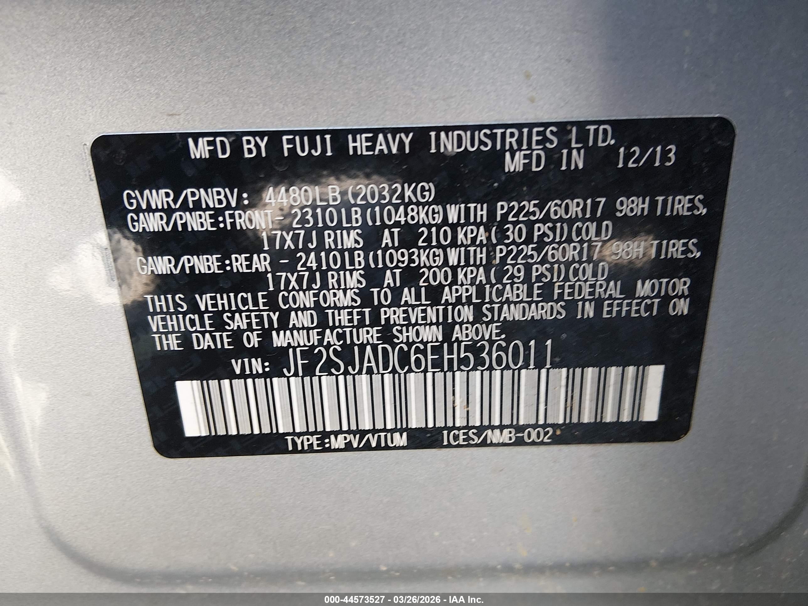 SUBARU FORESTER image 9