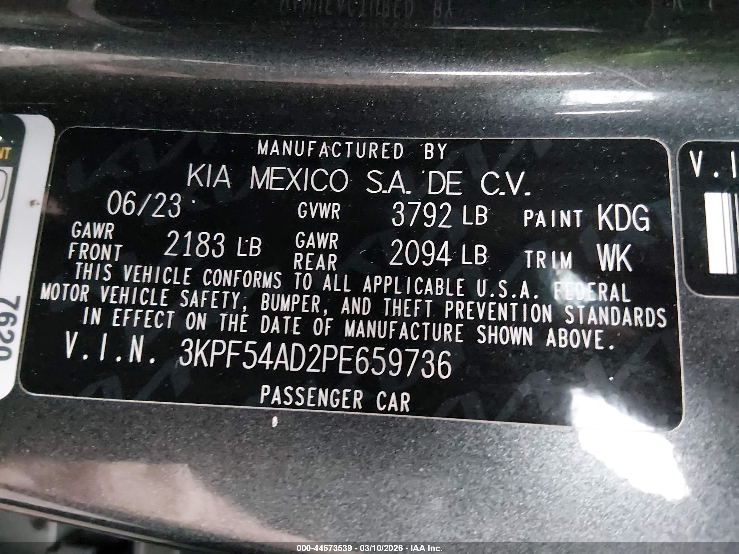 KIA FORTE image 9