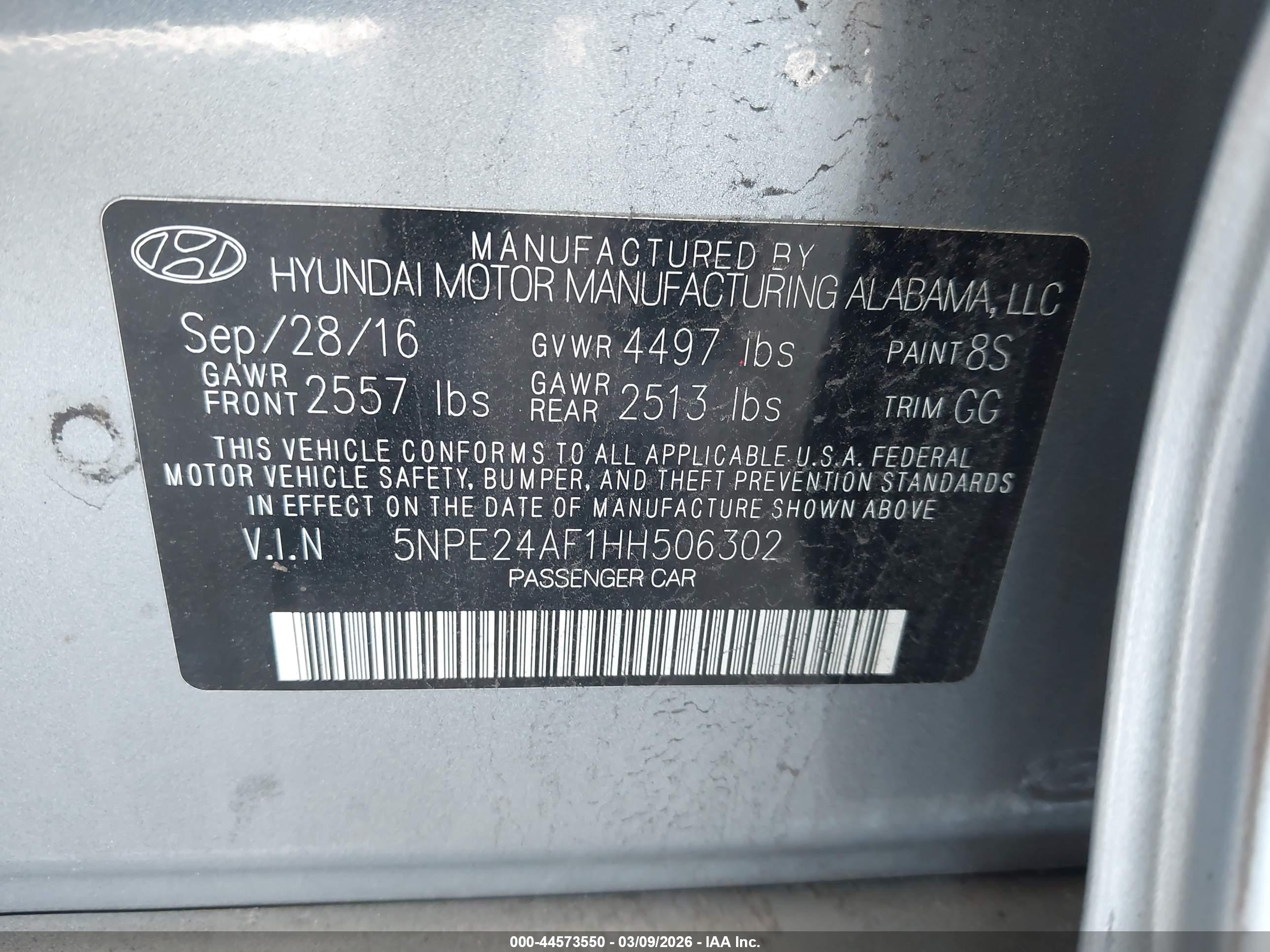 HYUNDAI SONATA image 9