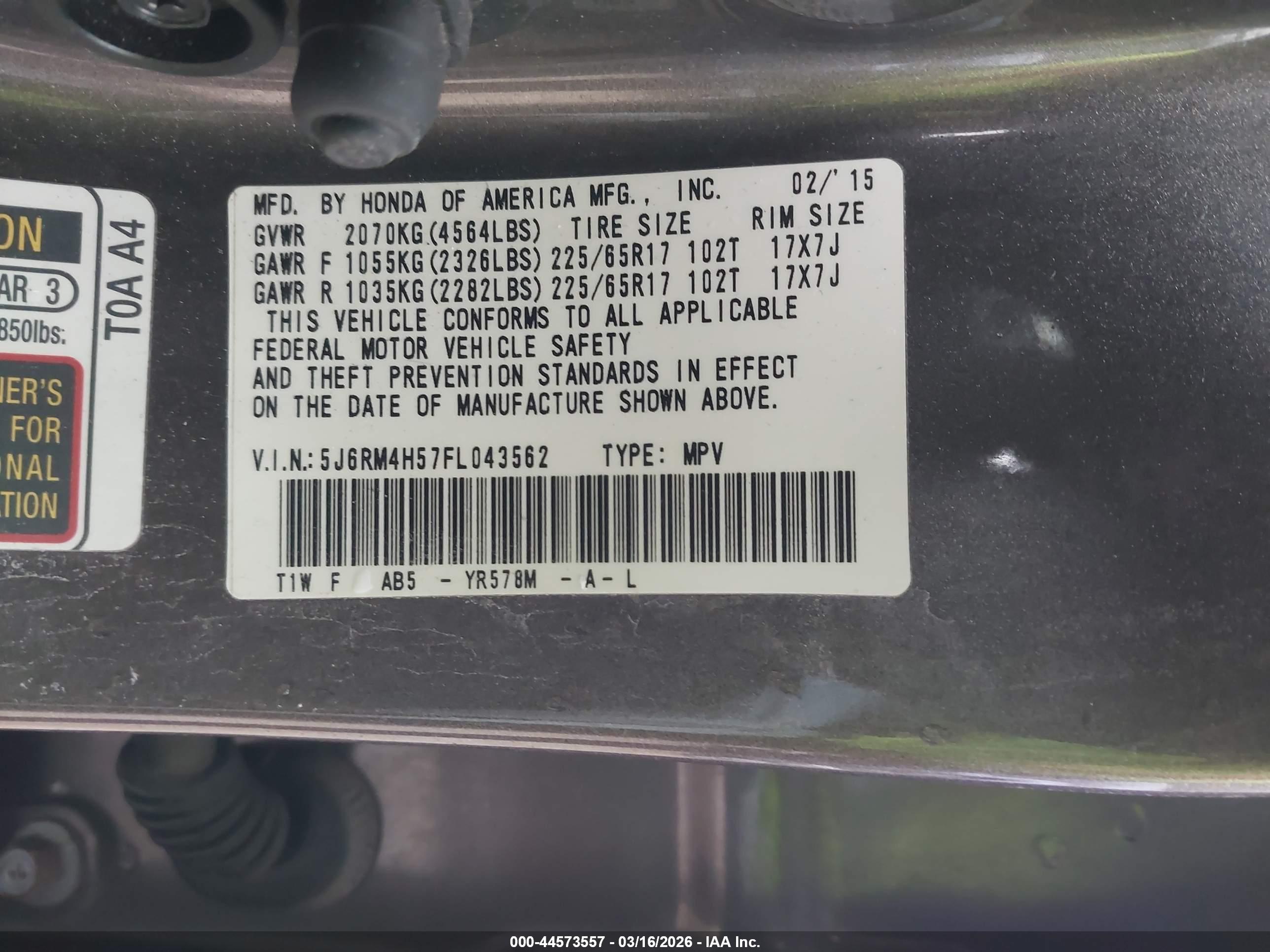 HONDA CR-V image 9