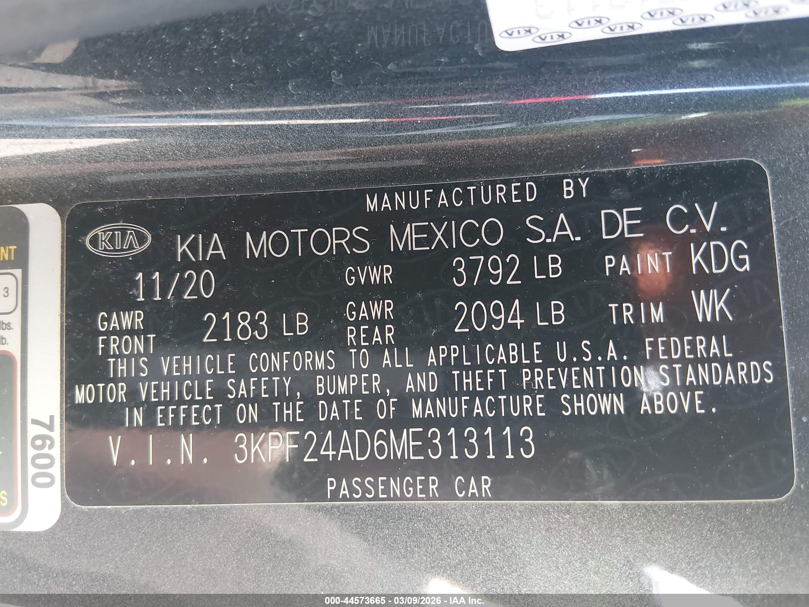 KIA FORTE image 9