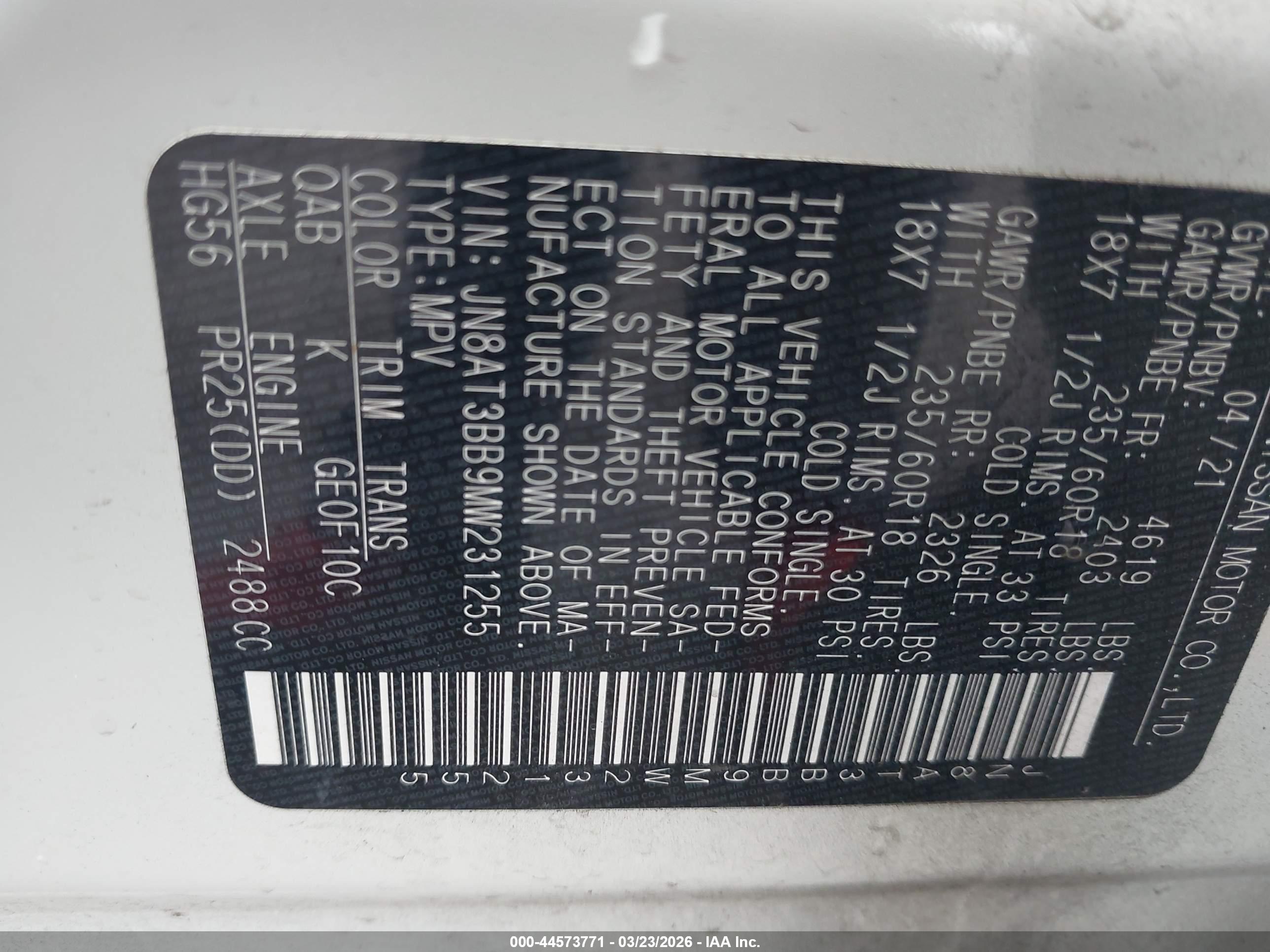 NISSAN ROGUE image 9