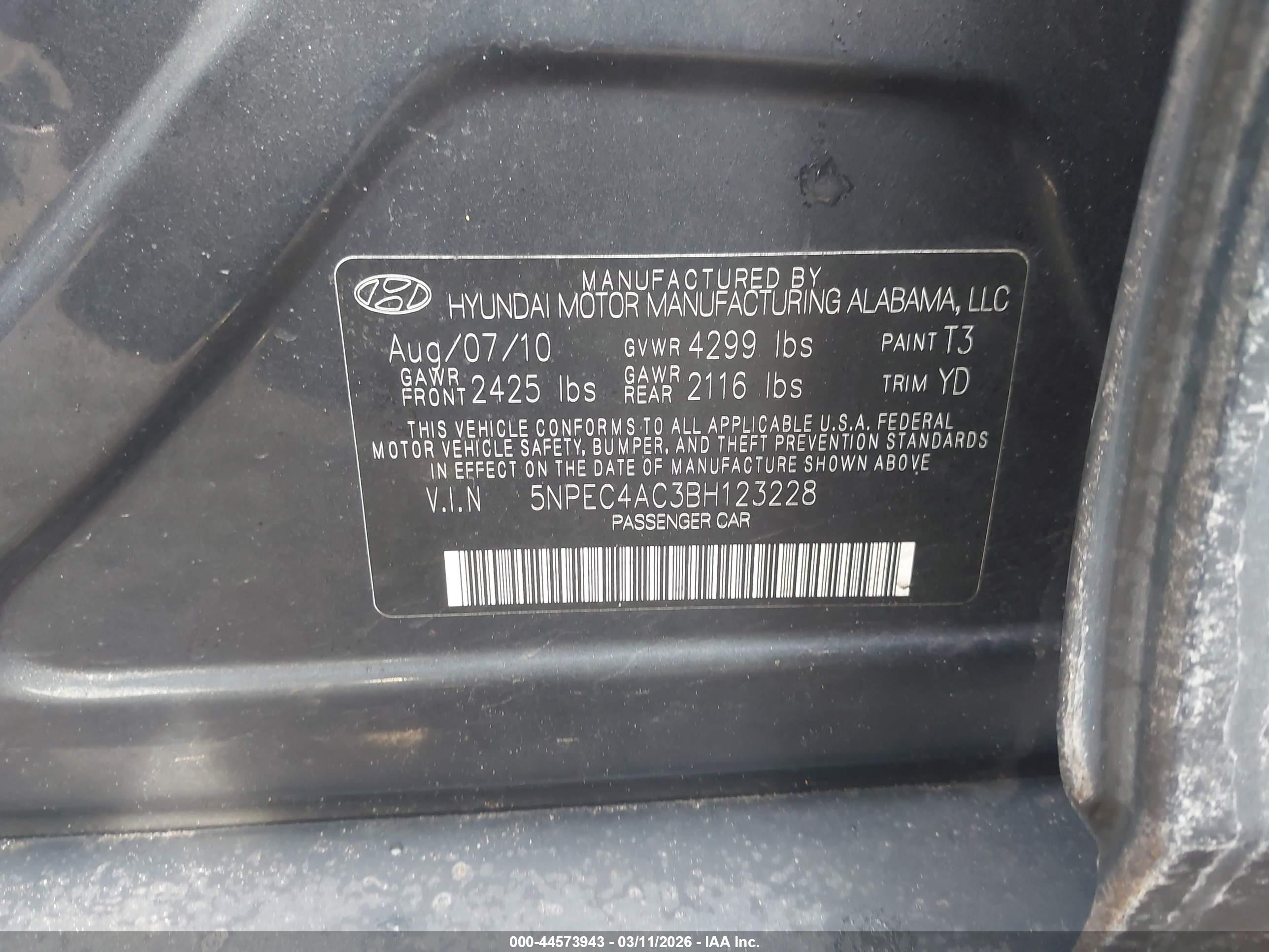 HYUNDAI SONATA image 9