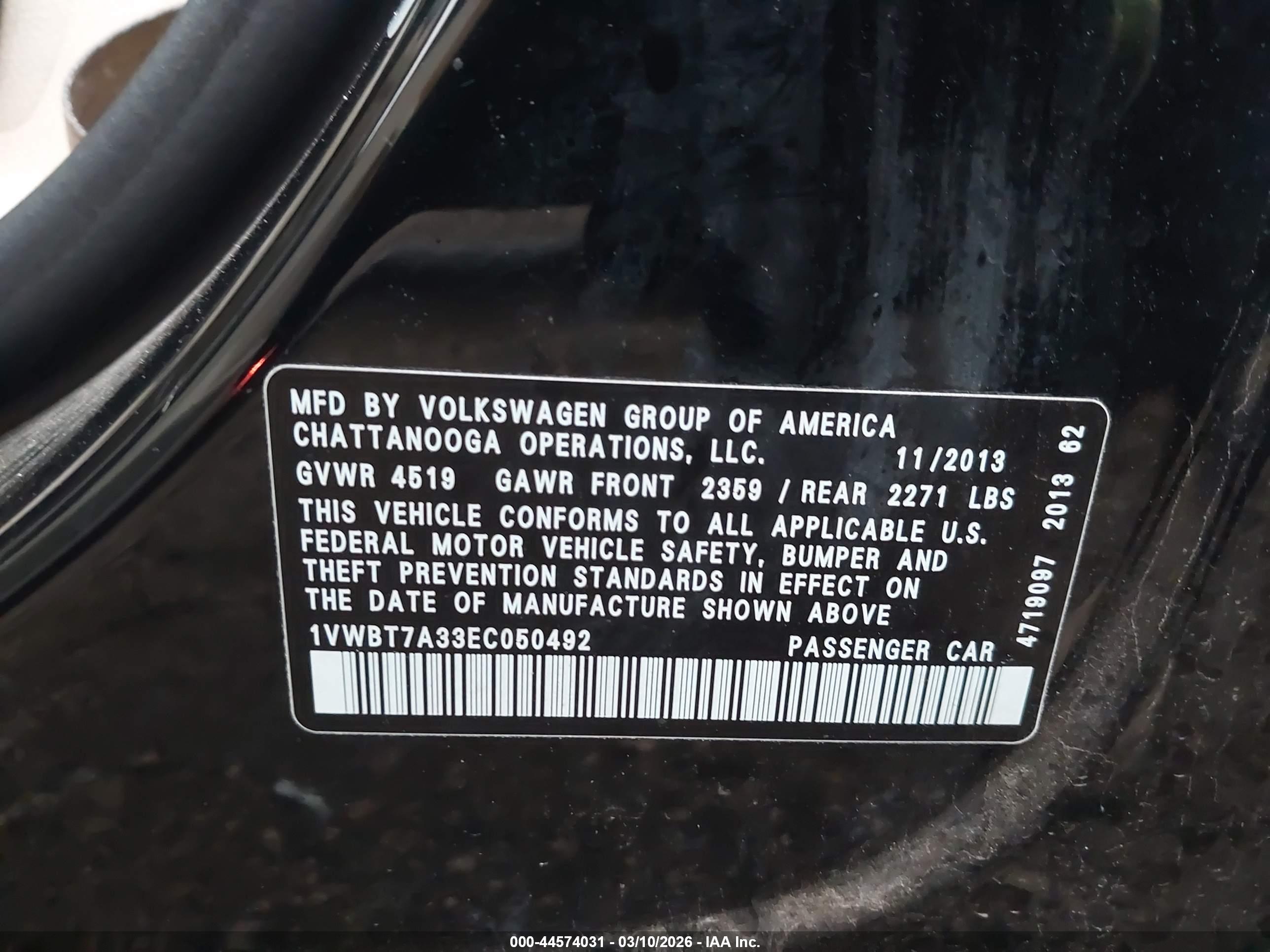 VOLKSWAGEN PASSAT image 9