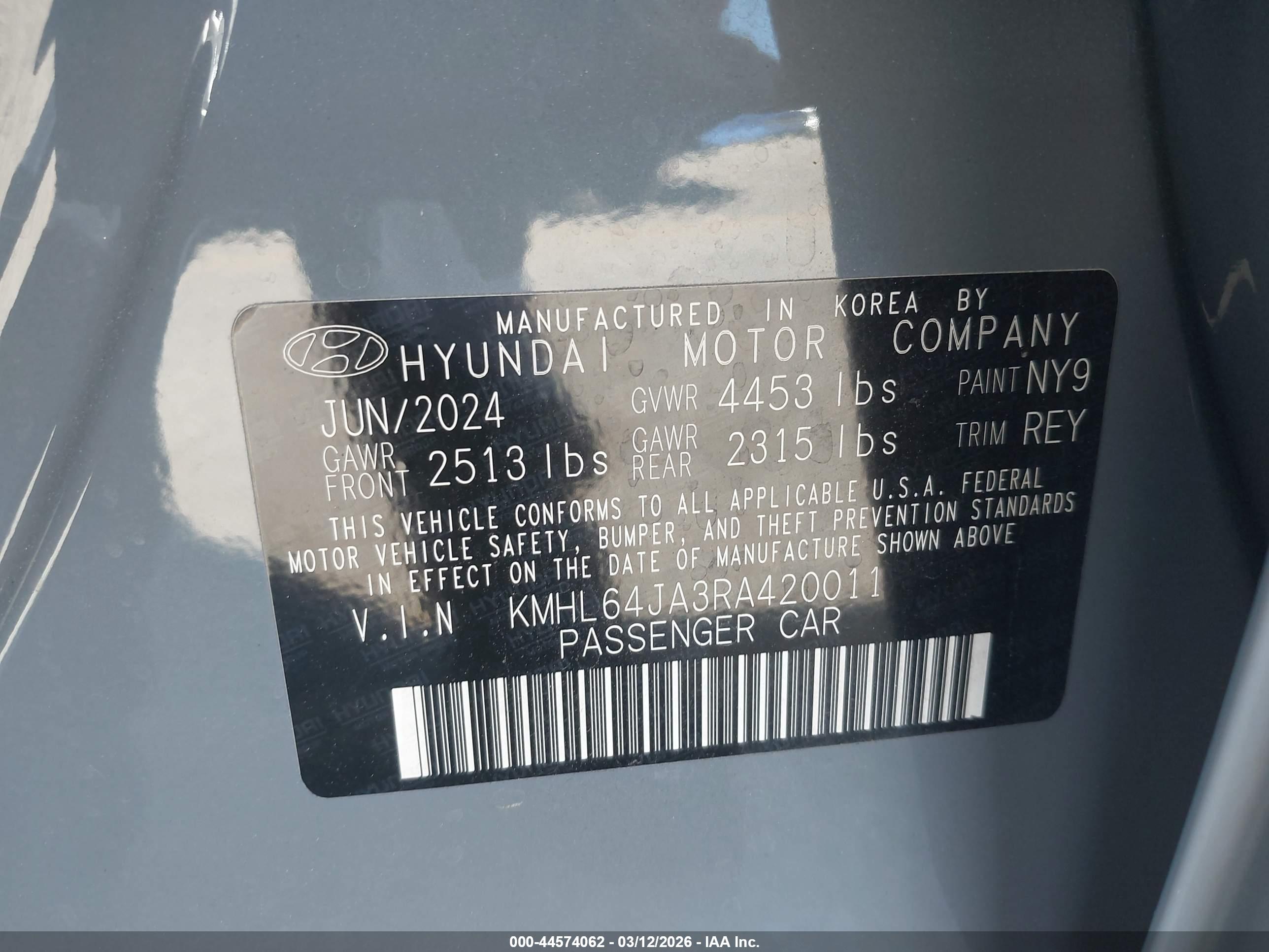 HYUNDAI SONATA image 9