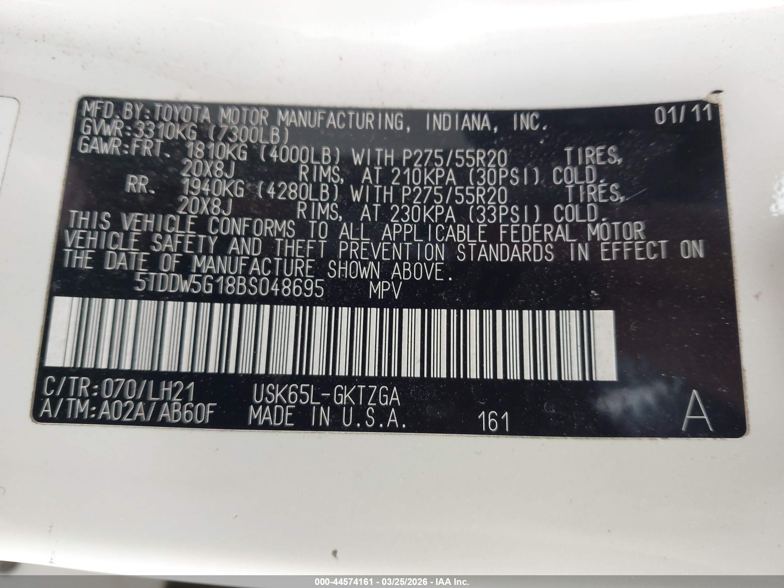 TOYOTA SEQUOIA image 9