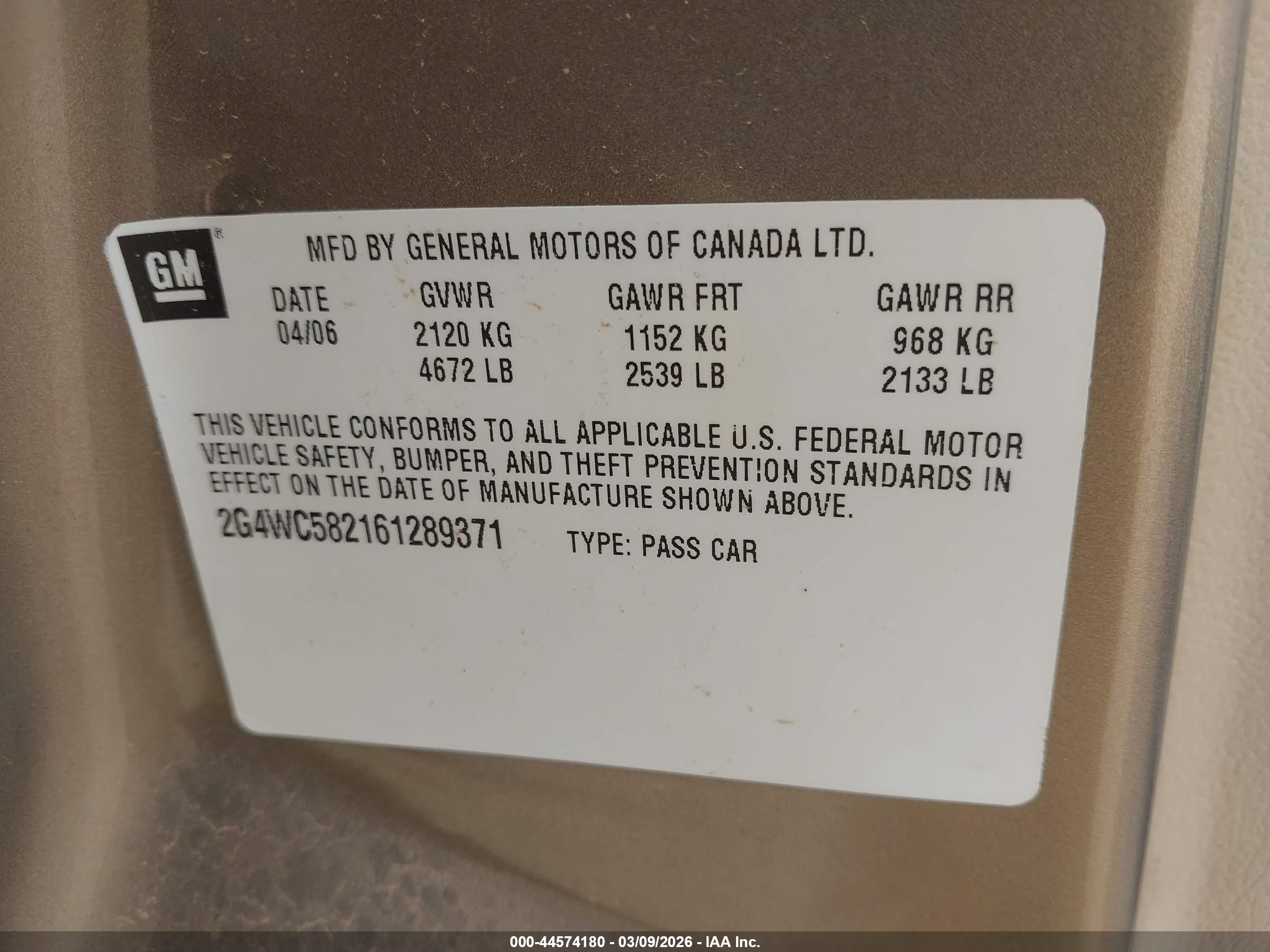 BUICK LACROSSE image 9