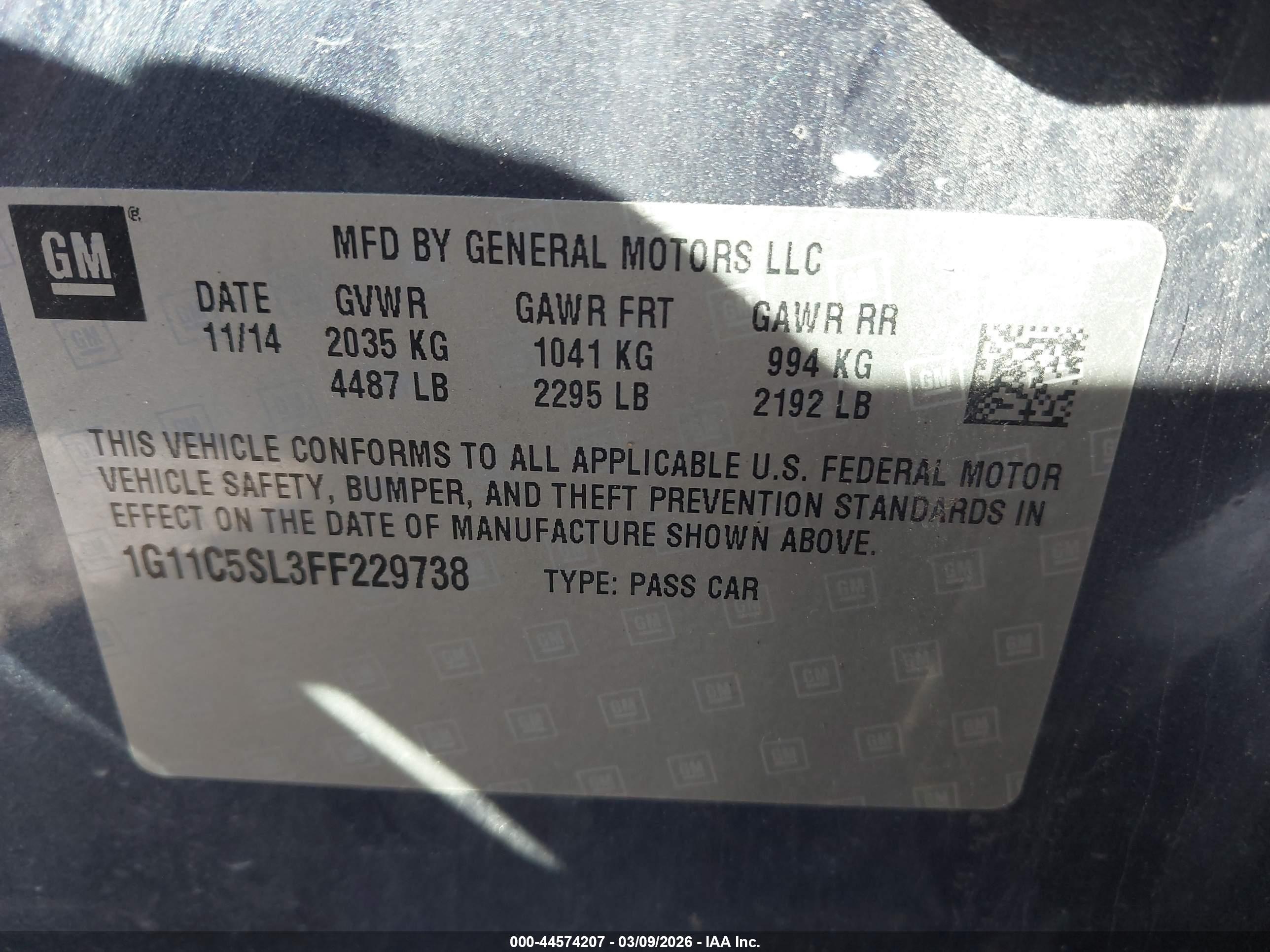 CHEVROLET MALIBU image 9