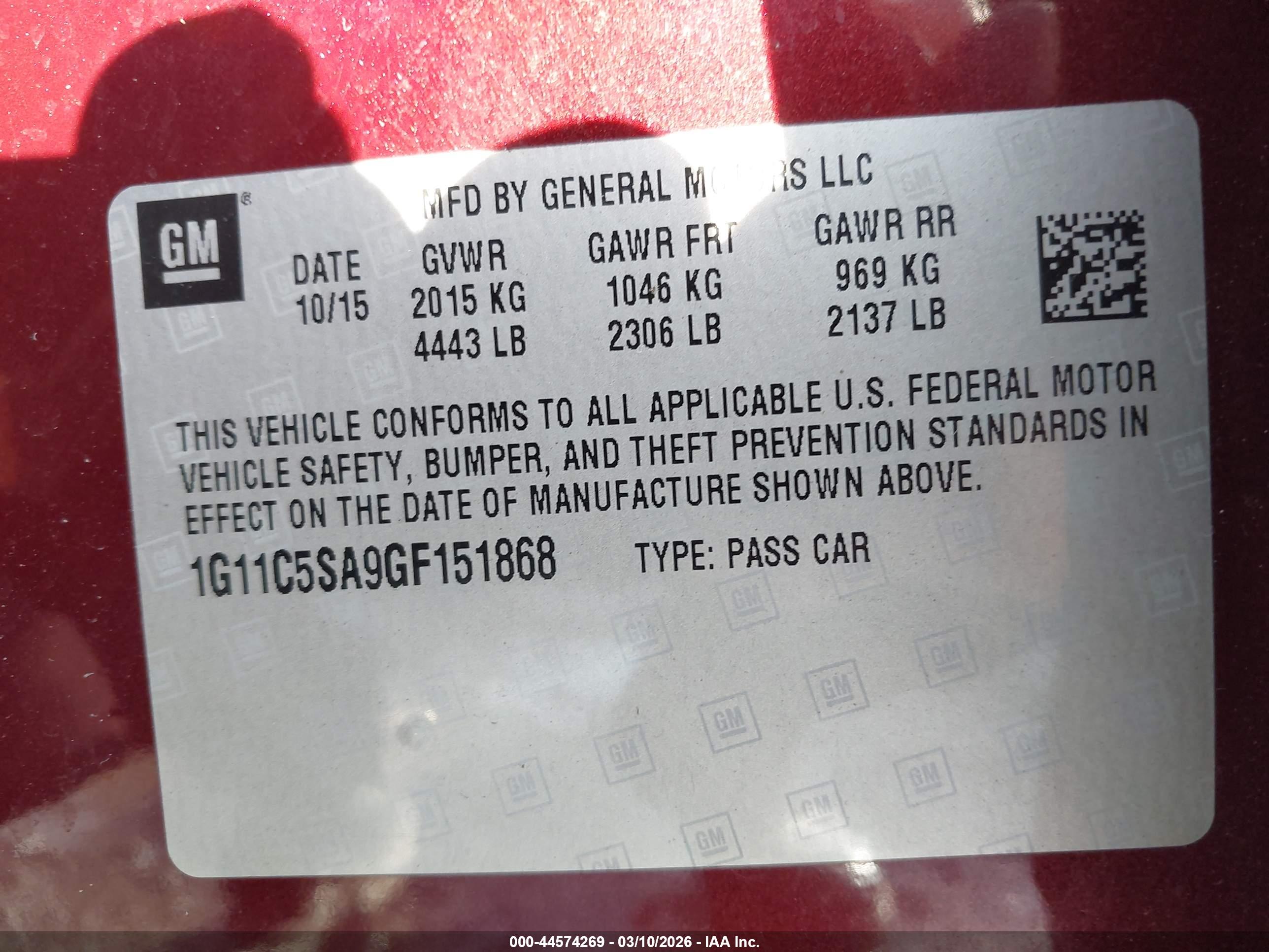 CHEVROLET MALIBU image 9