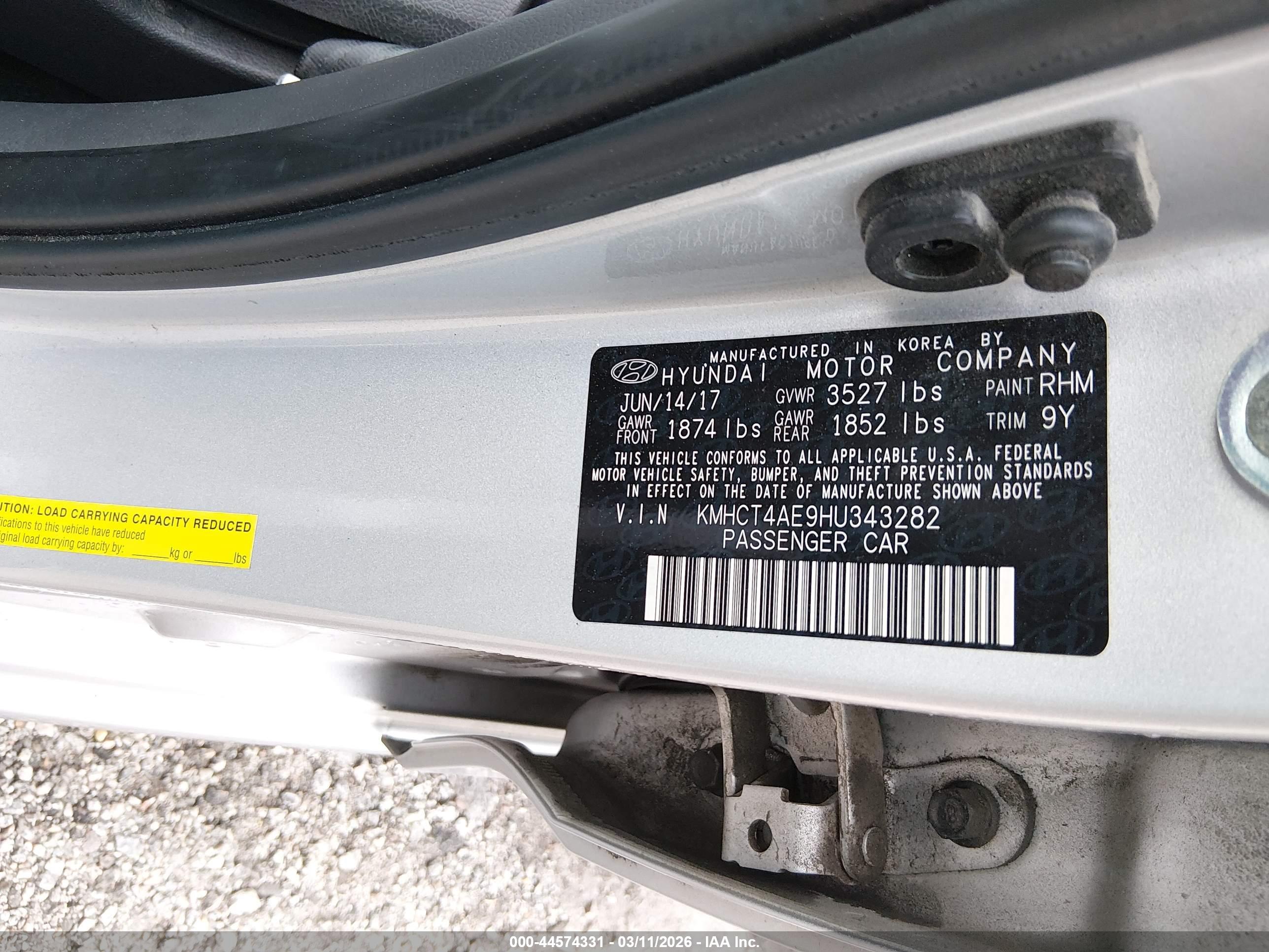 HYUNDAI ACCENT image 9