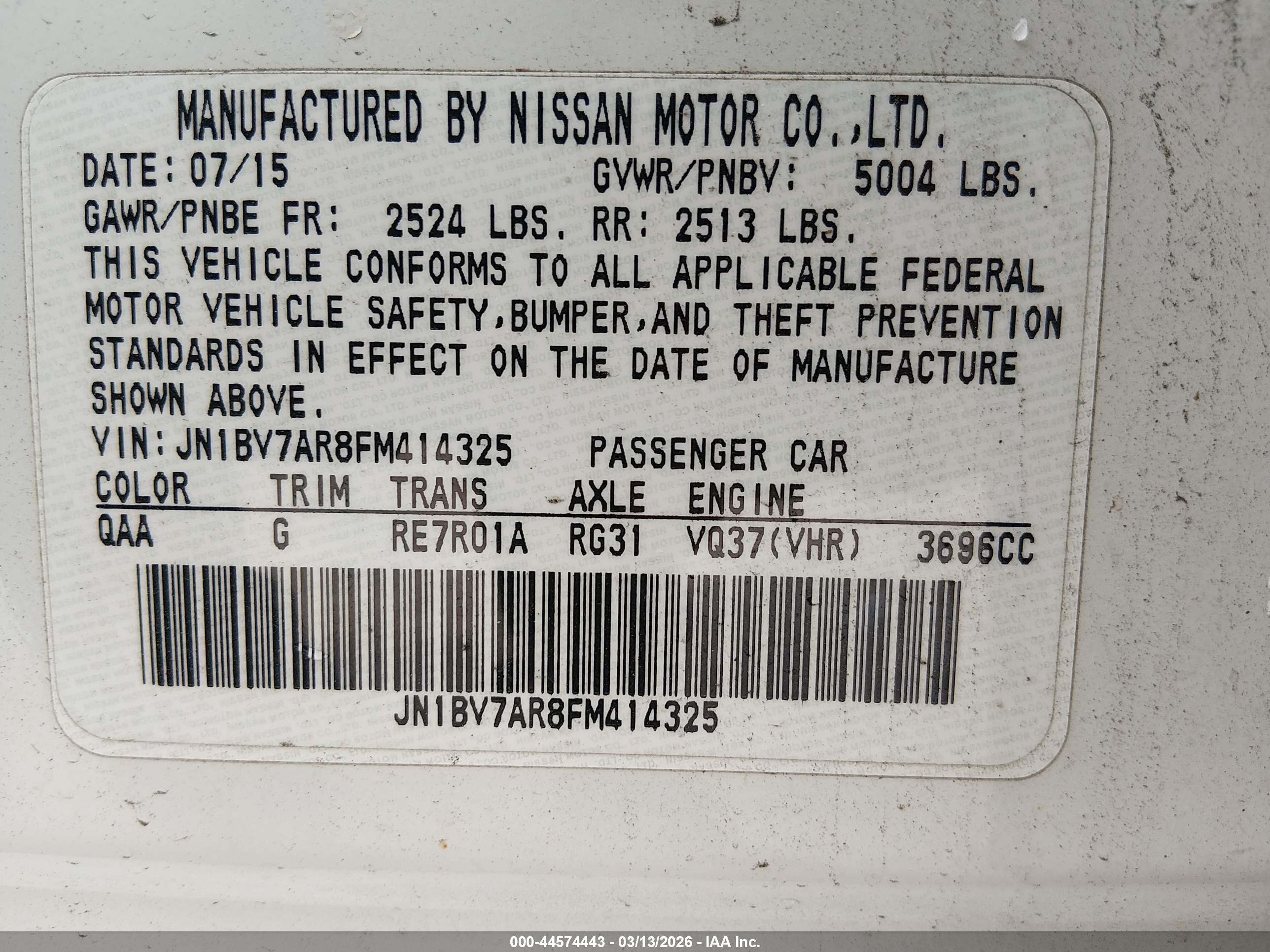 INFINITI Q50 image 9