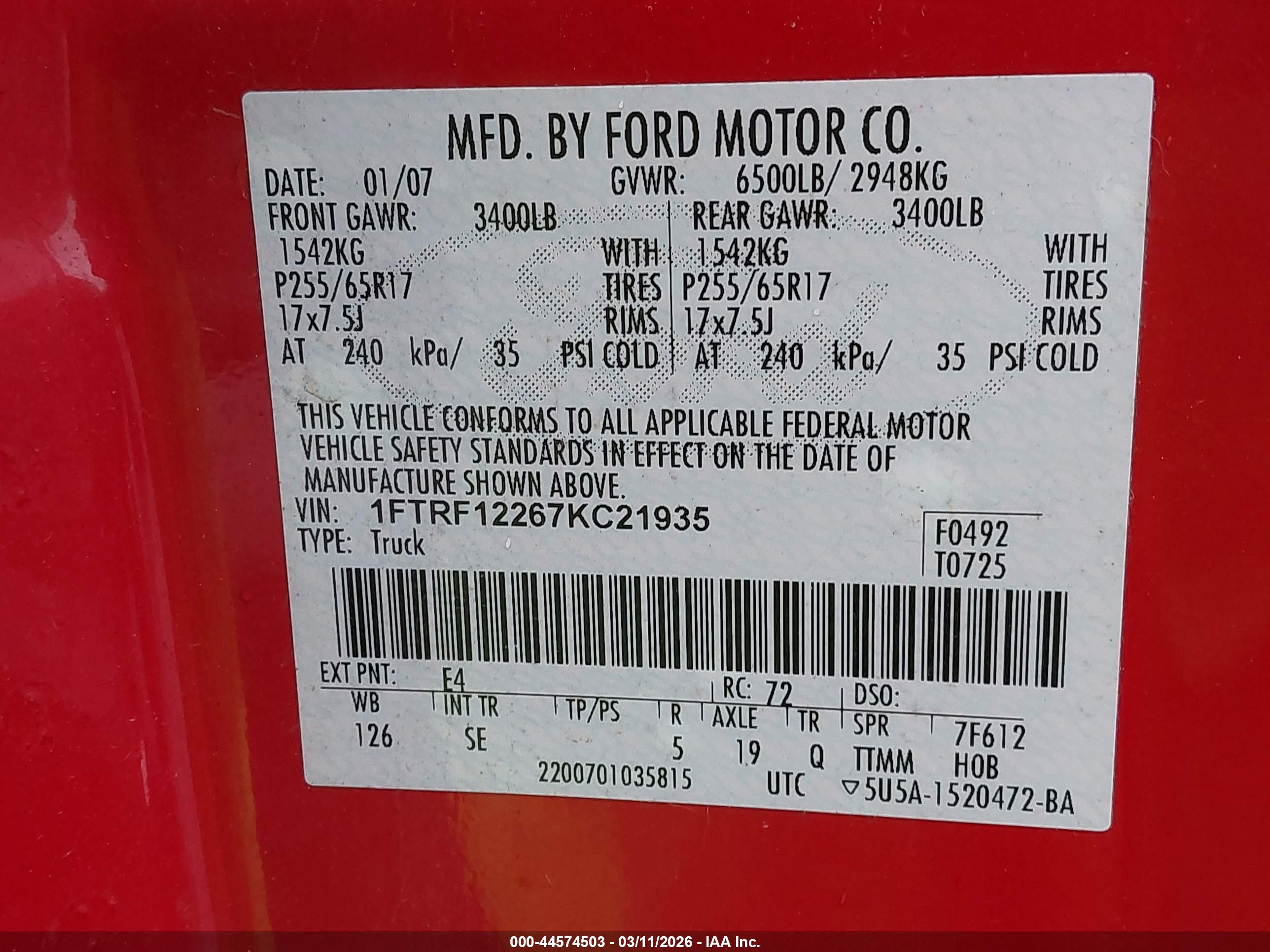 FORD F-150 image 9