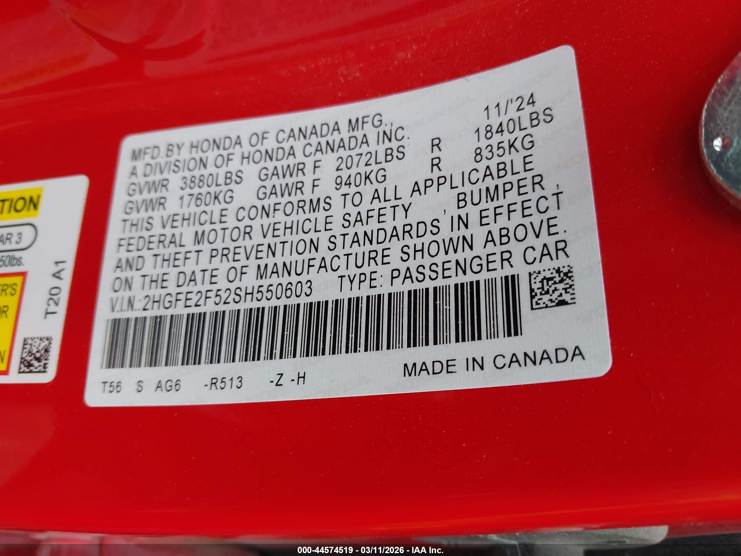 HONDA CIVIC image 9