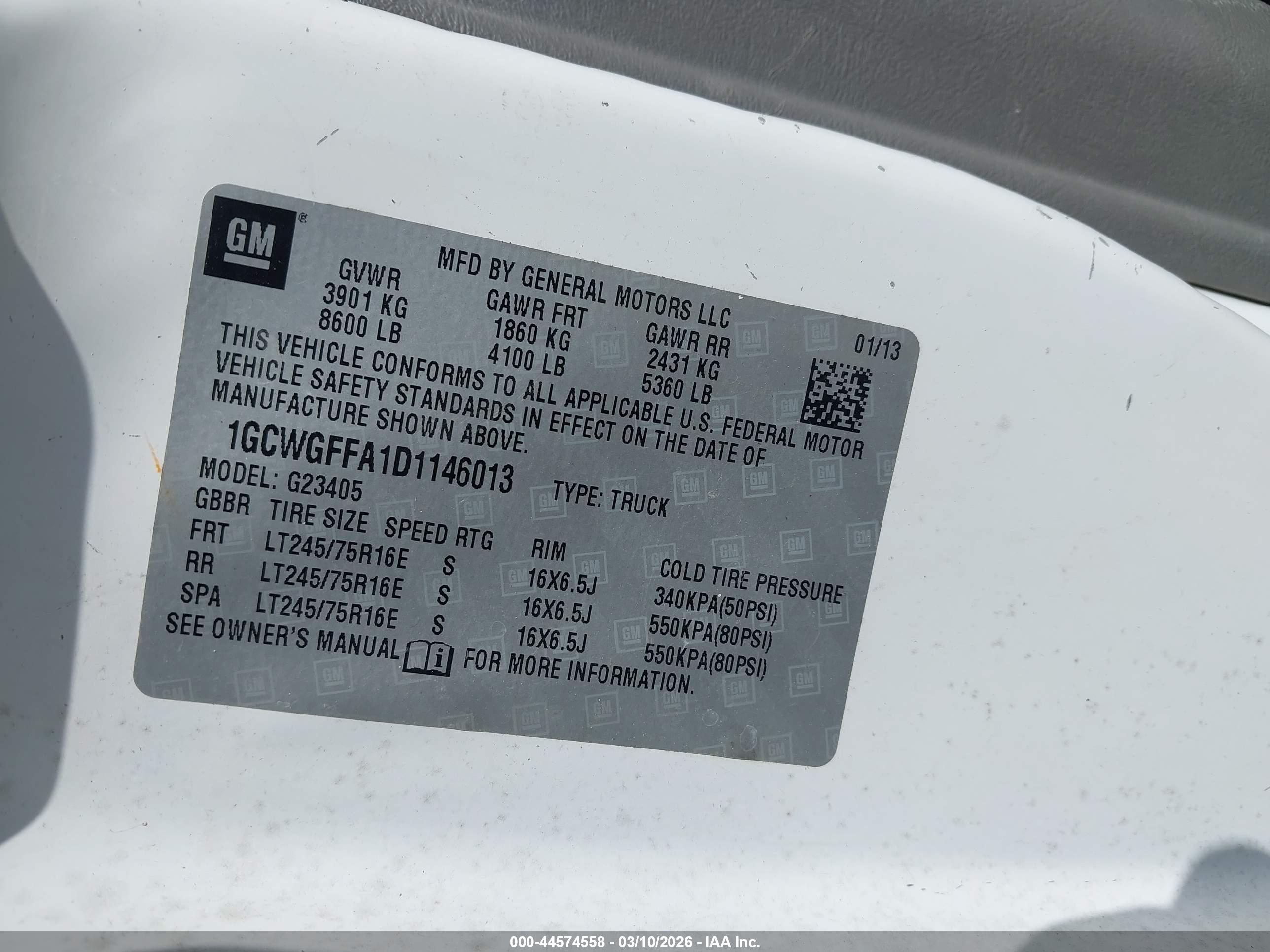 CHEVROLET EXPRESS image 9