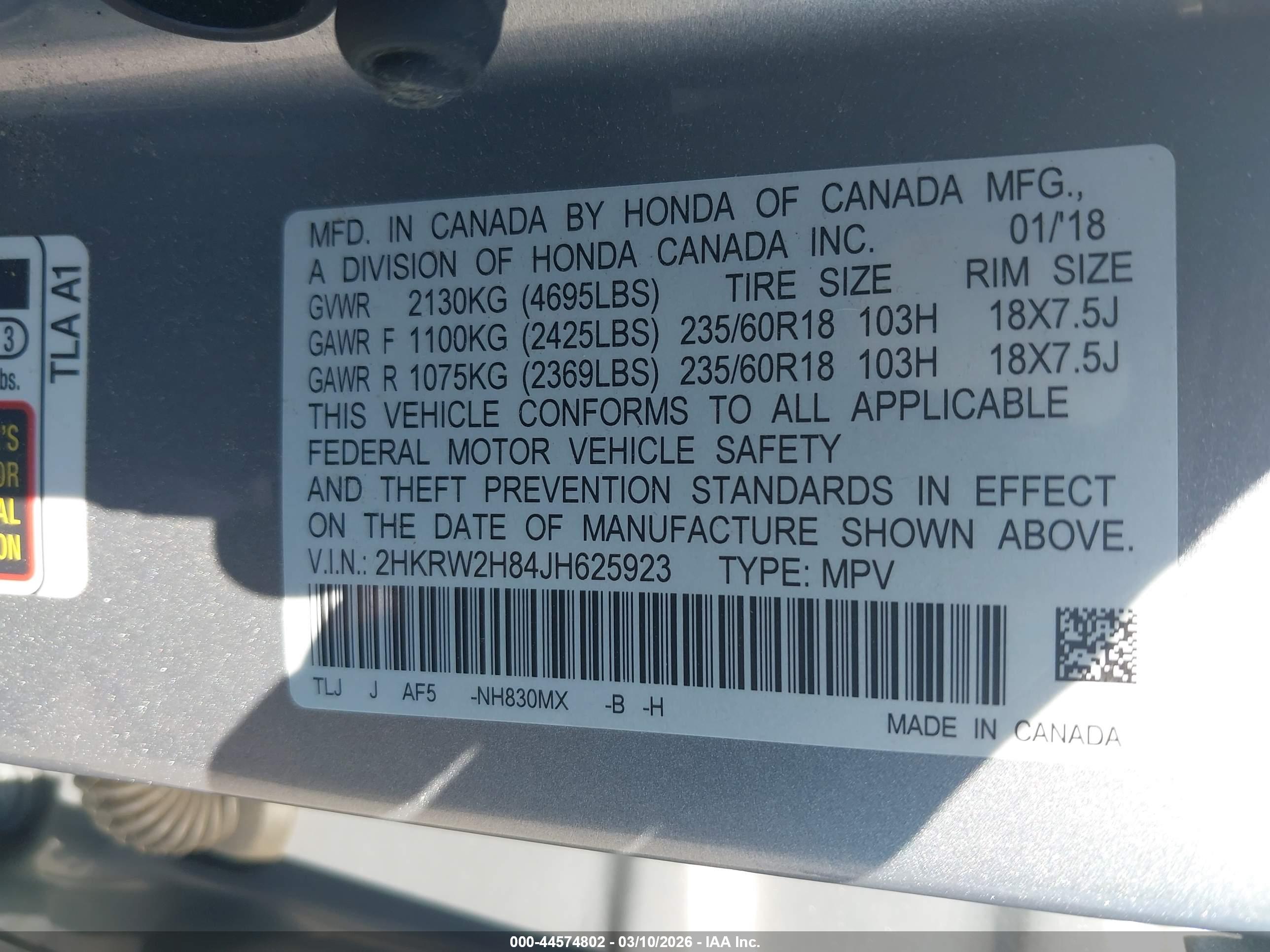 HONDA CR-V image 9