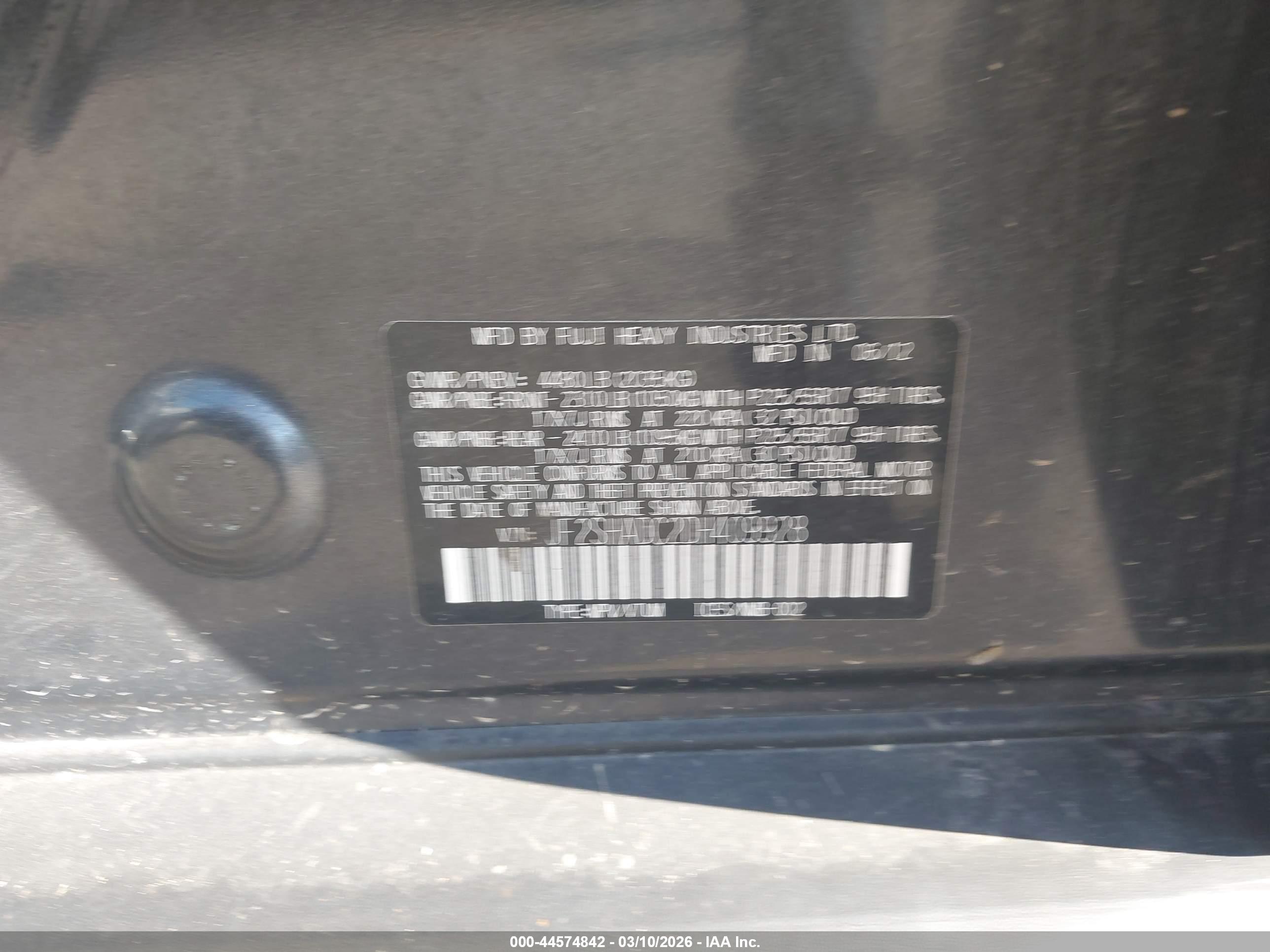 SUBARU FORESTER image 9