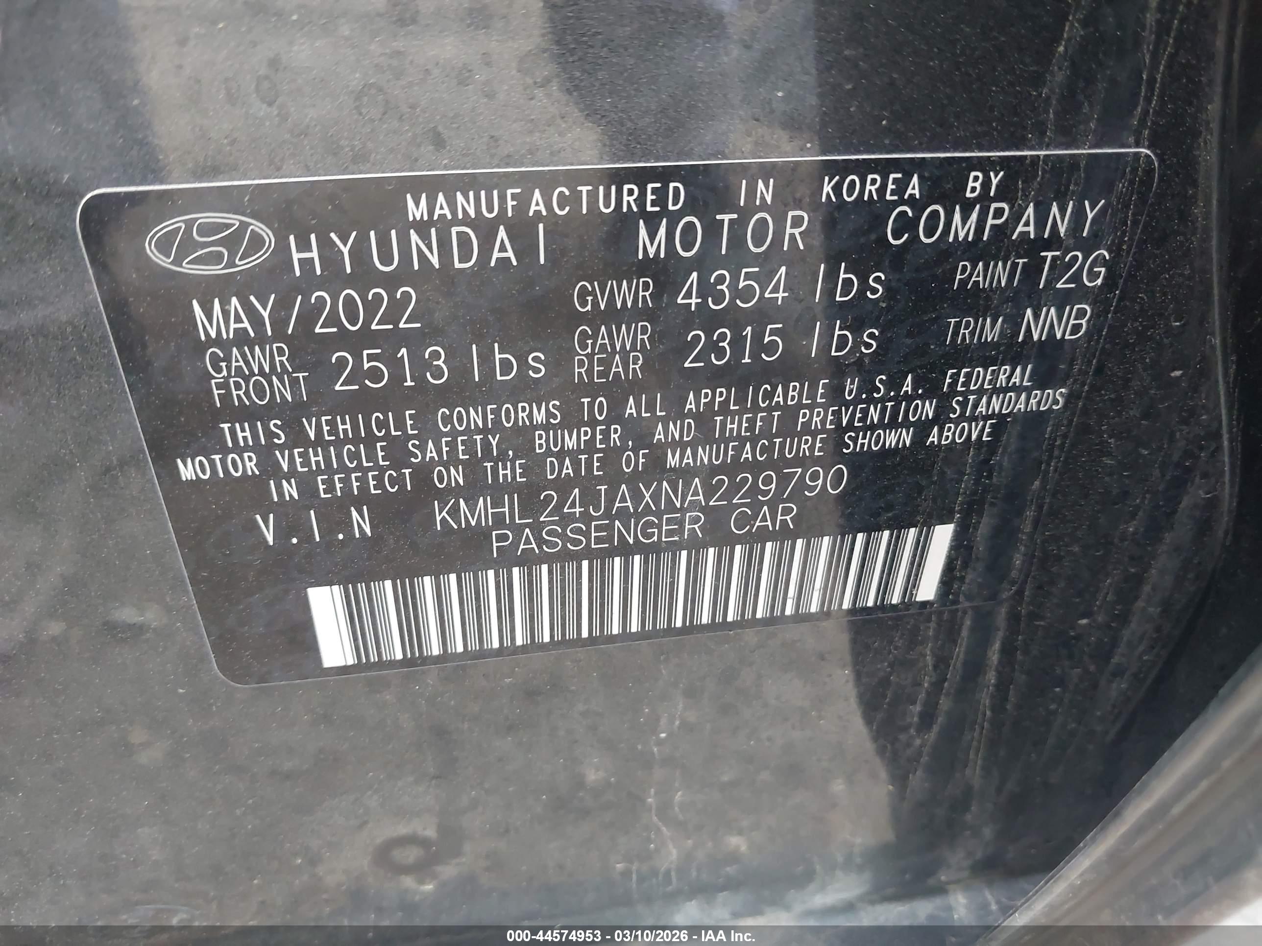 HYUNDAI SONATA image 9