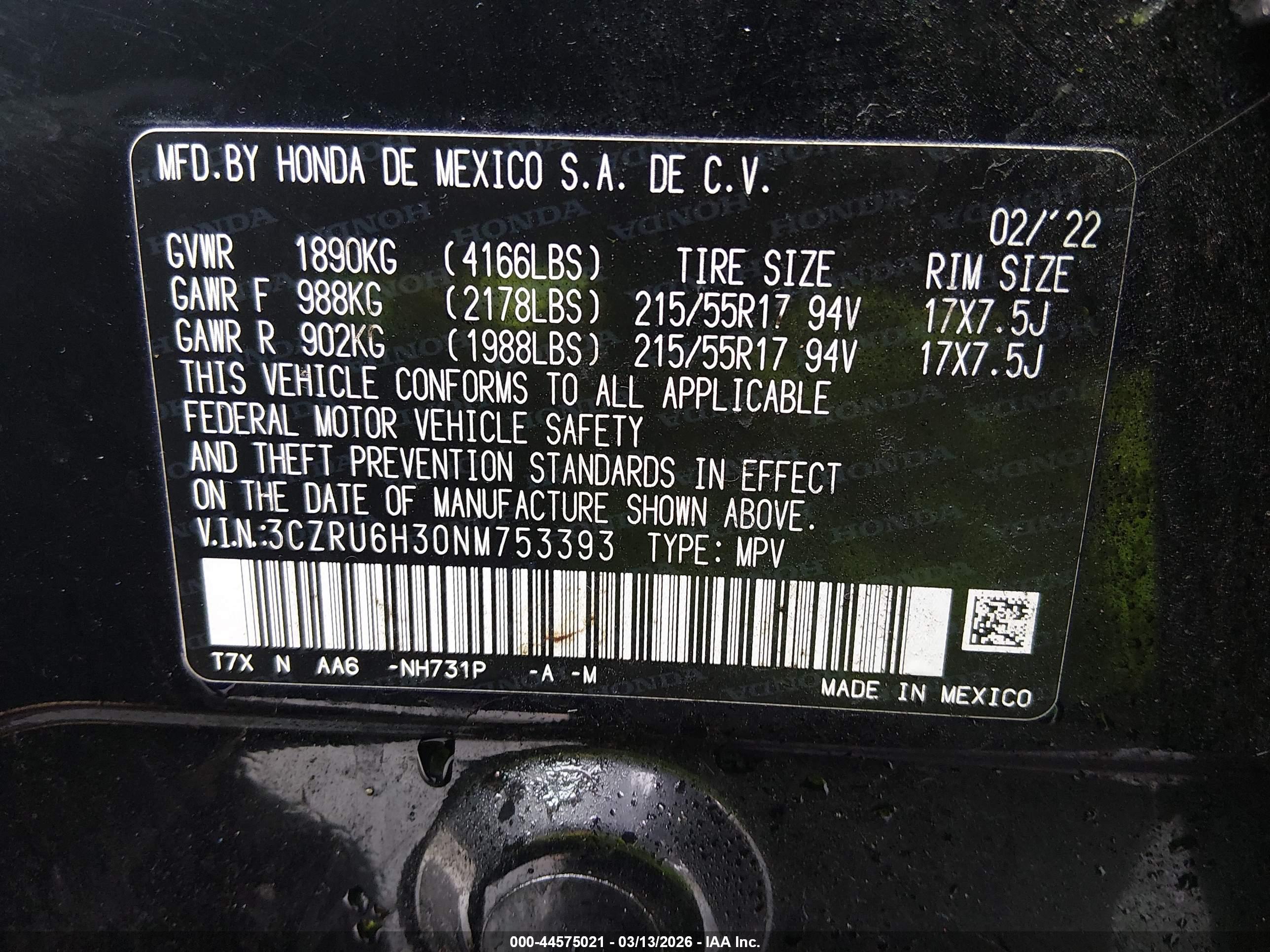 HONDA HR-V image 9