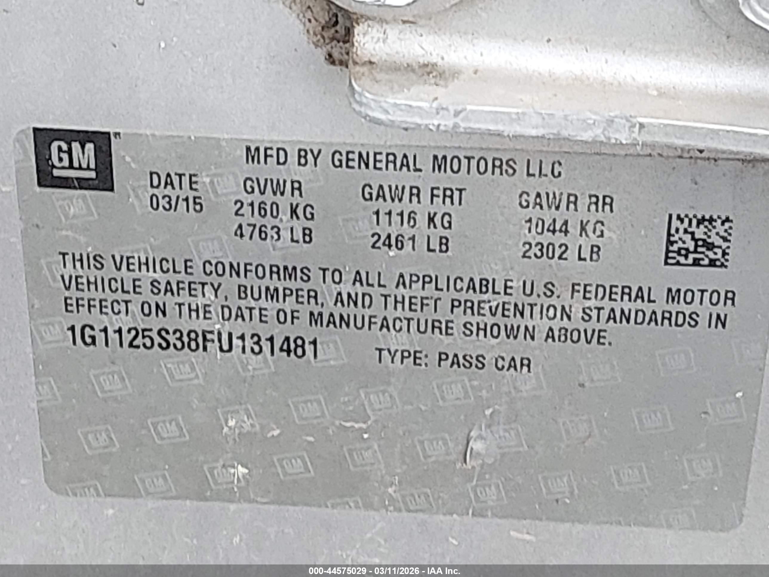 CHEVROLET IMPALA image 9