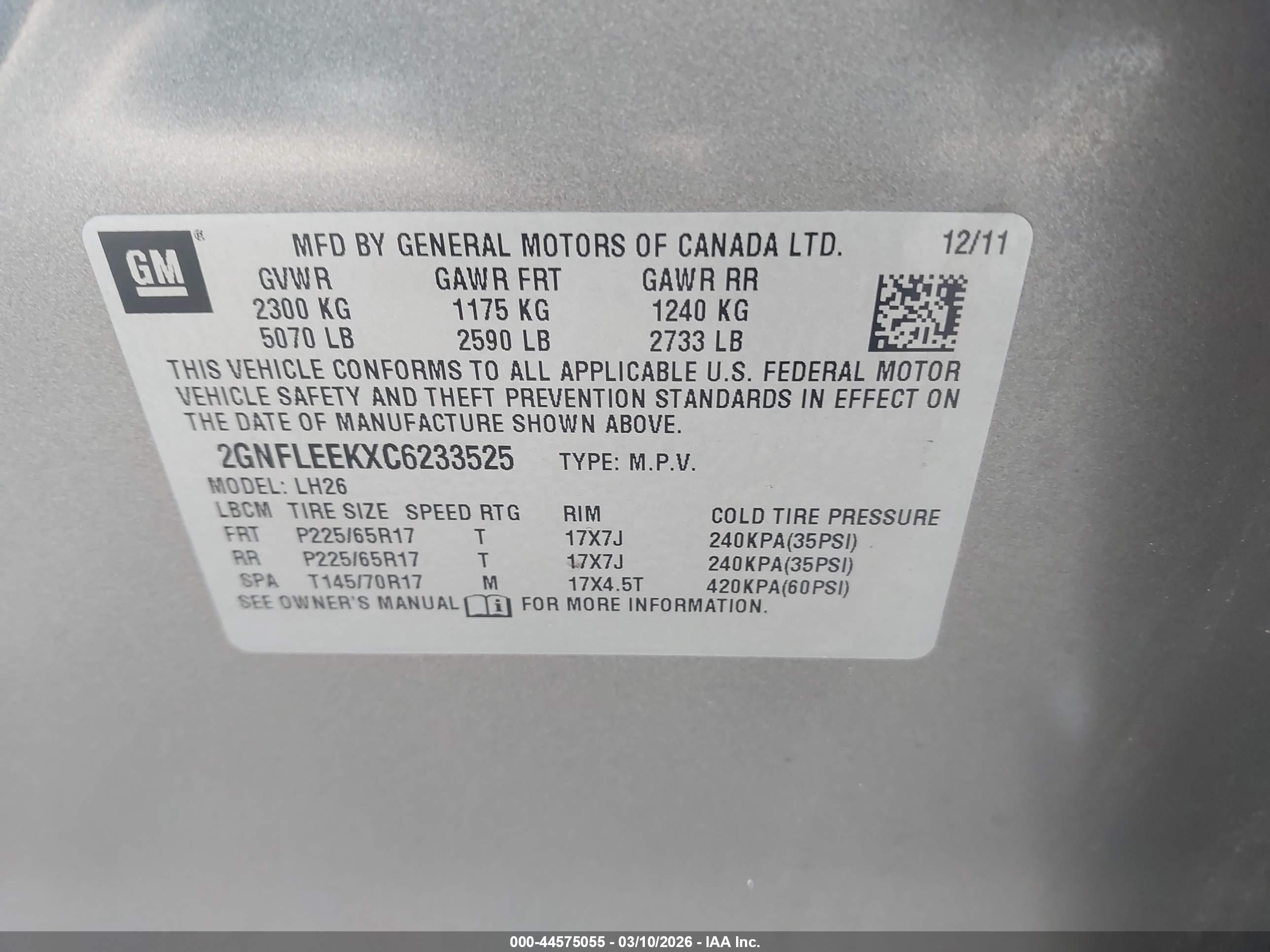 CHEVROLET EQUINOX image 9