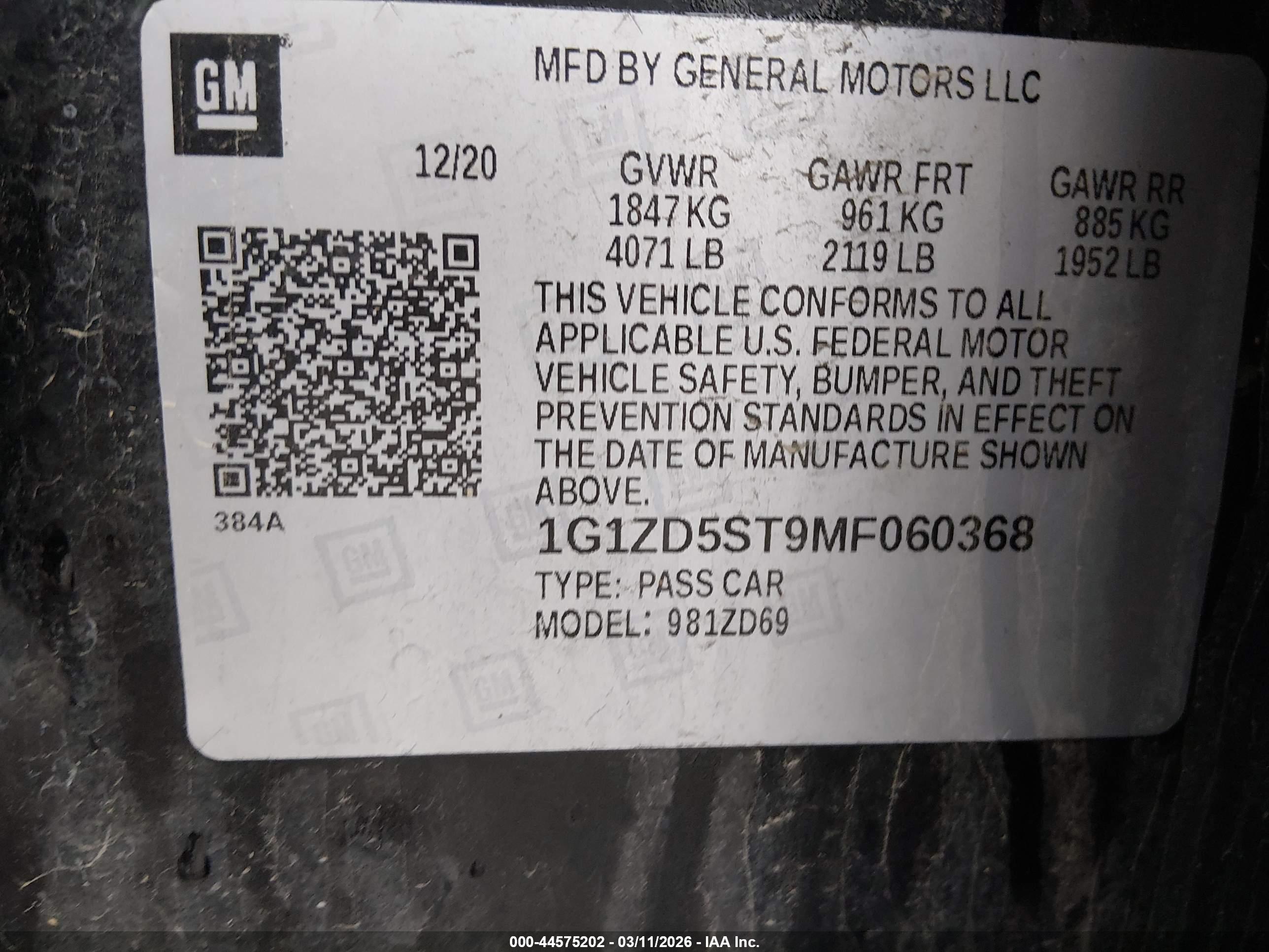 CHEVROLET MALIBU image 9