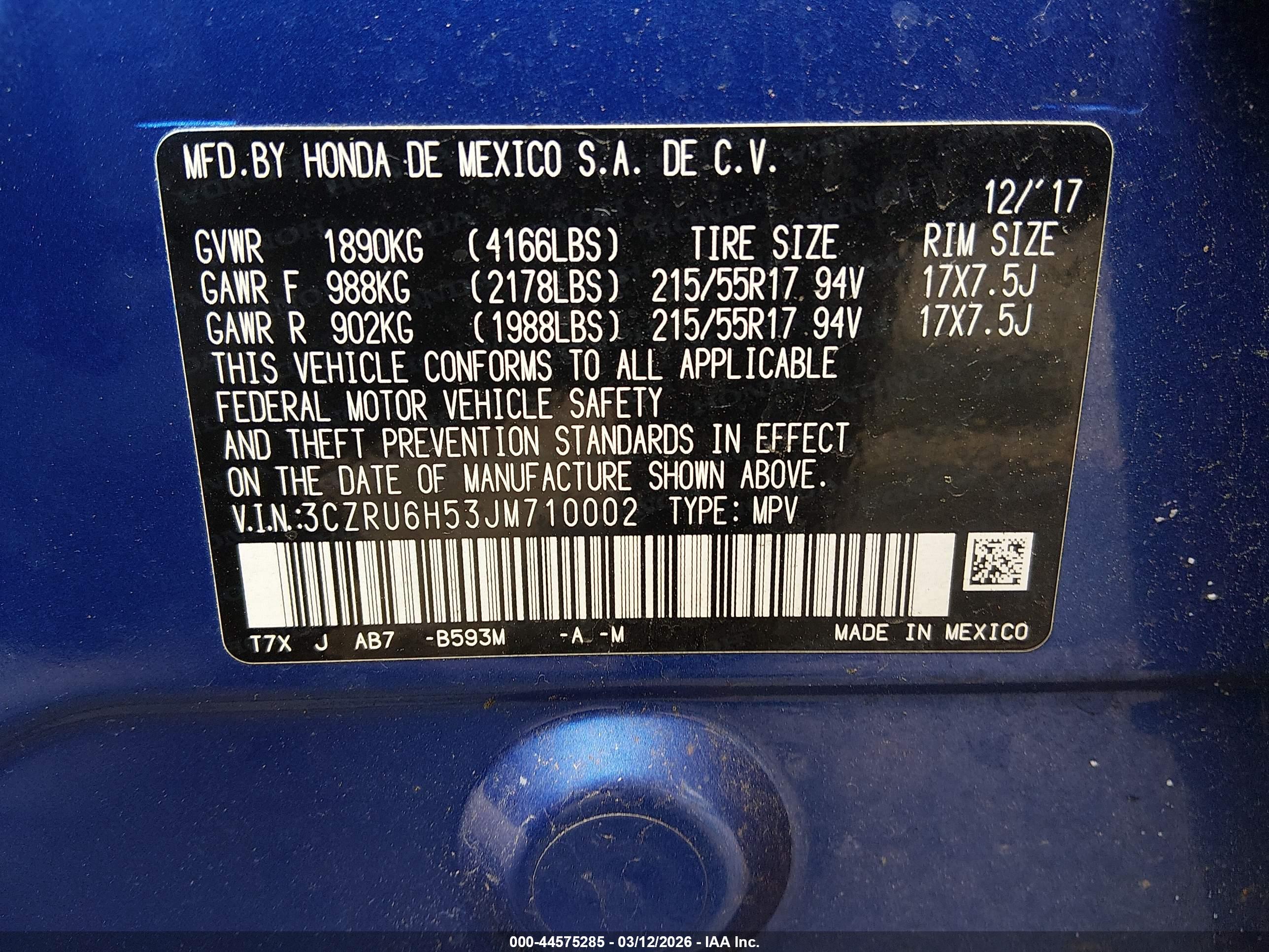 HONDA HR-V image 9