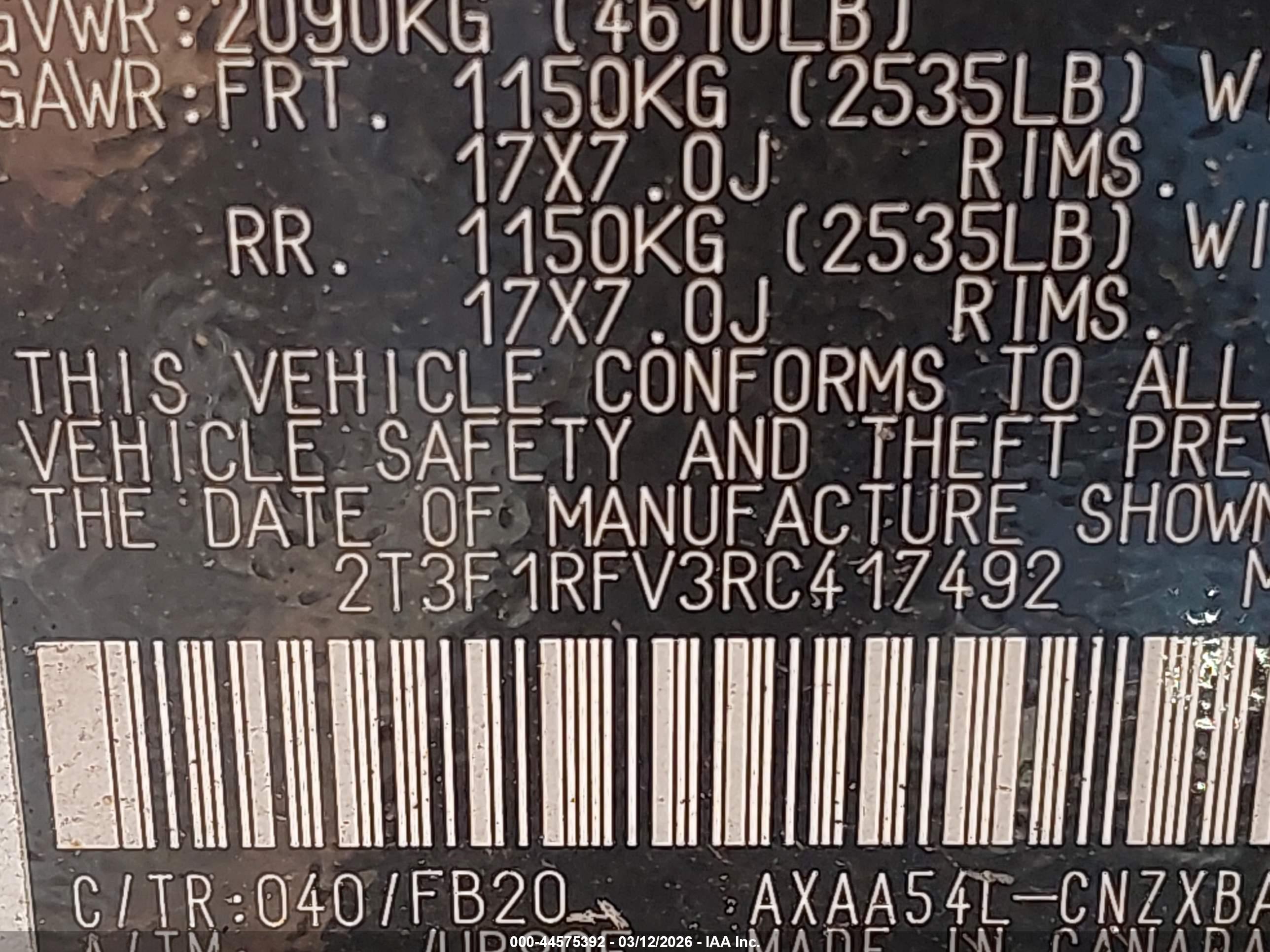 TOYOTA RAV4 image 9