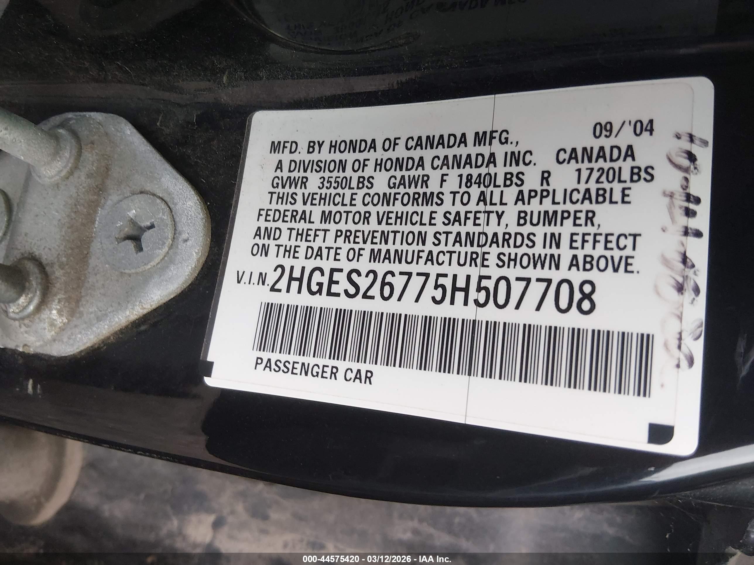 HONDA CIVIC image 9