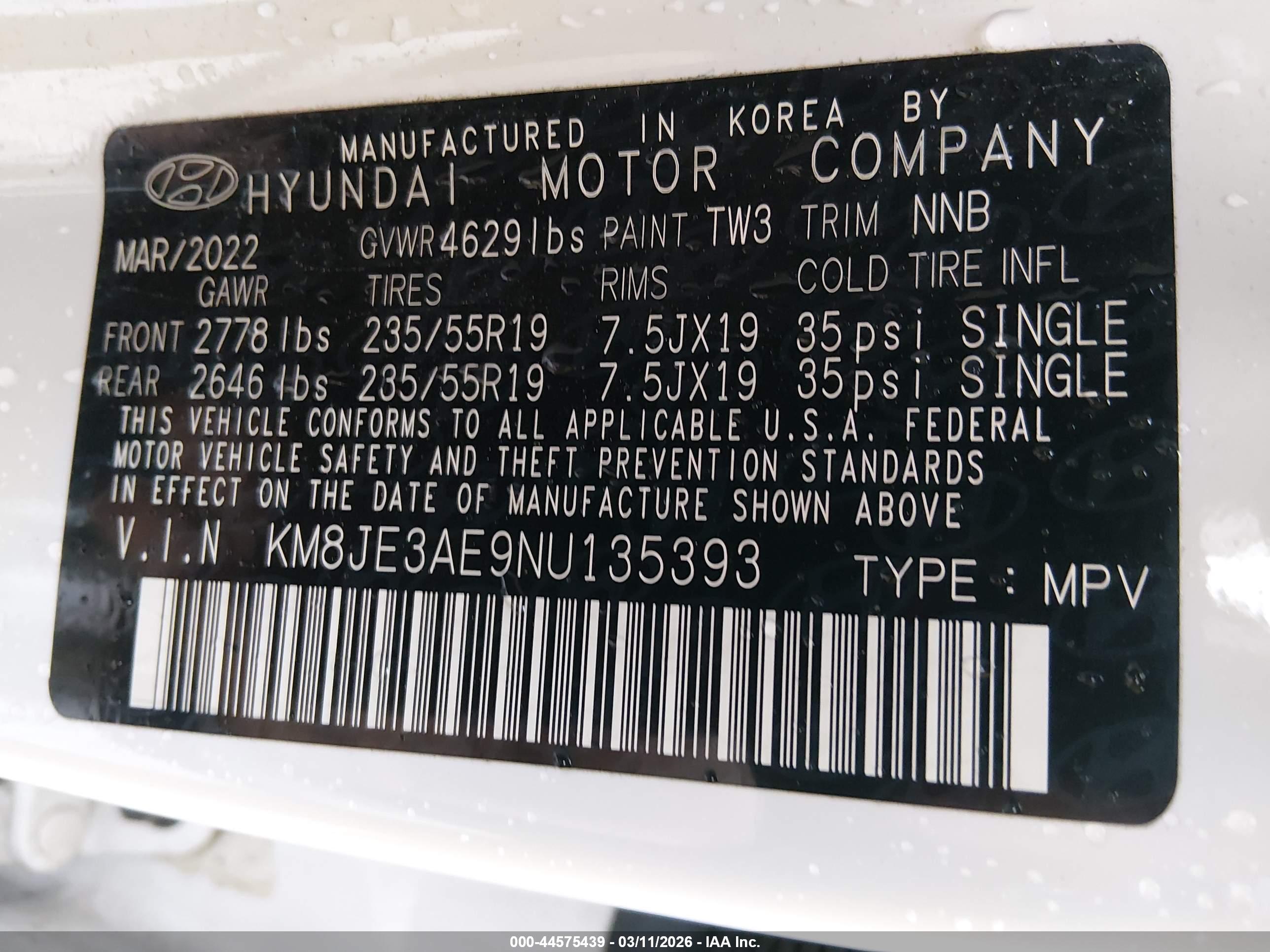 HYUNDAI TUCSON image 9
