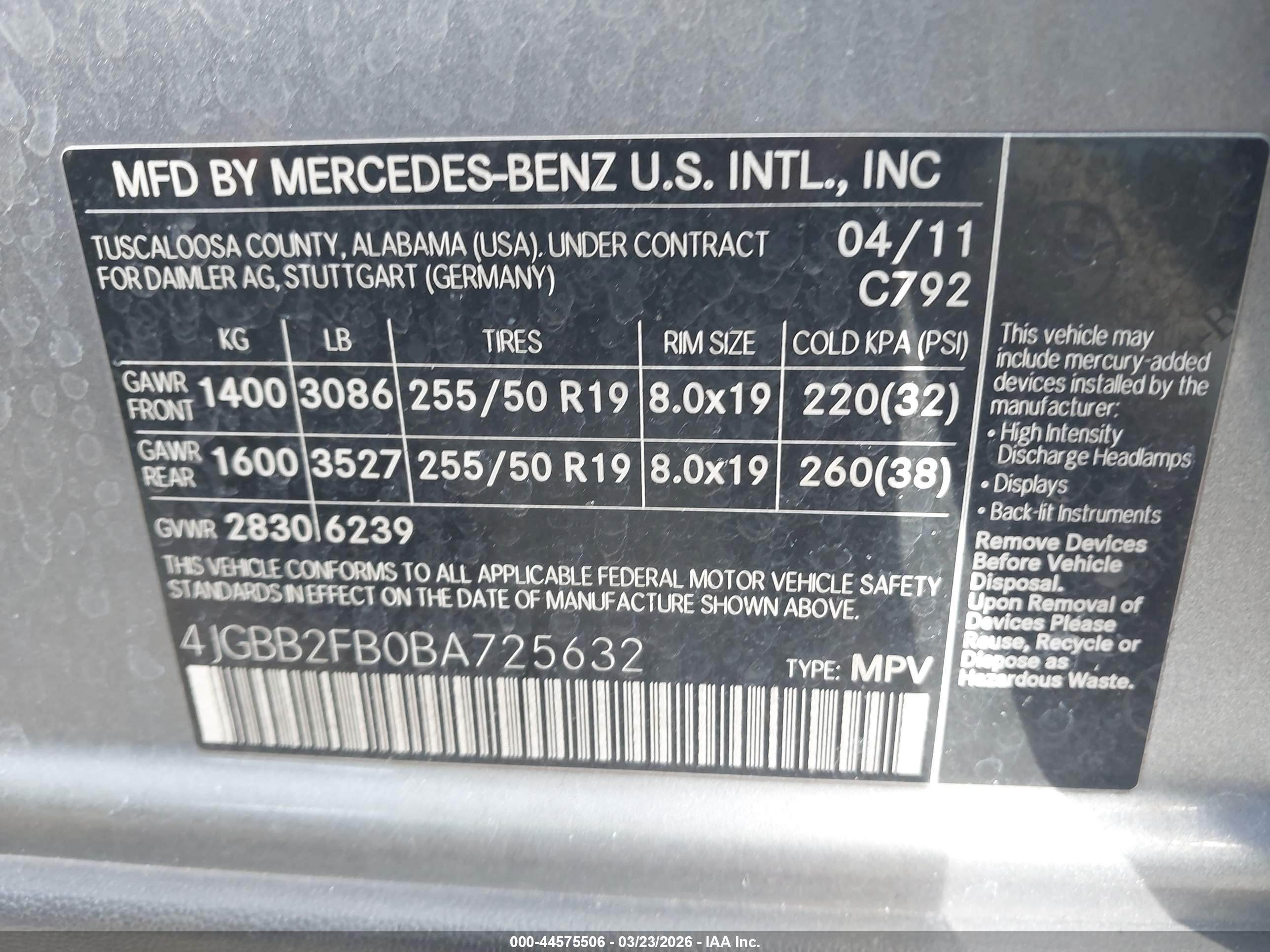 MERCEDES-BENZ ML image 9