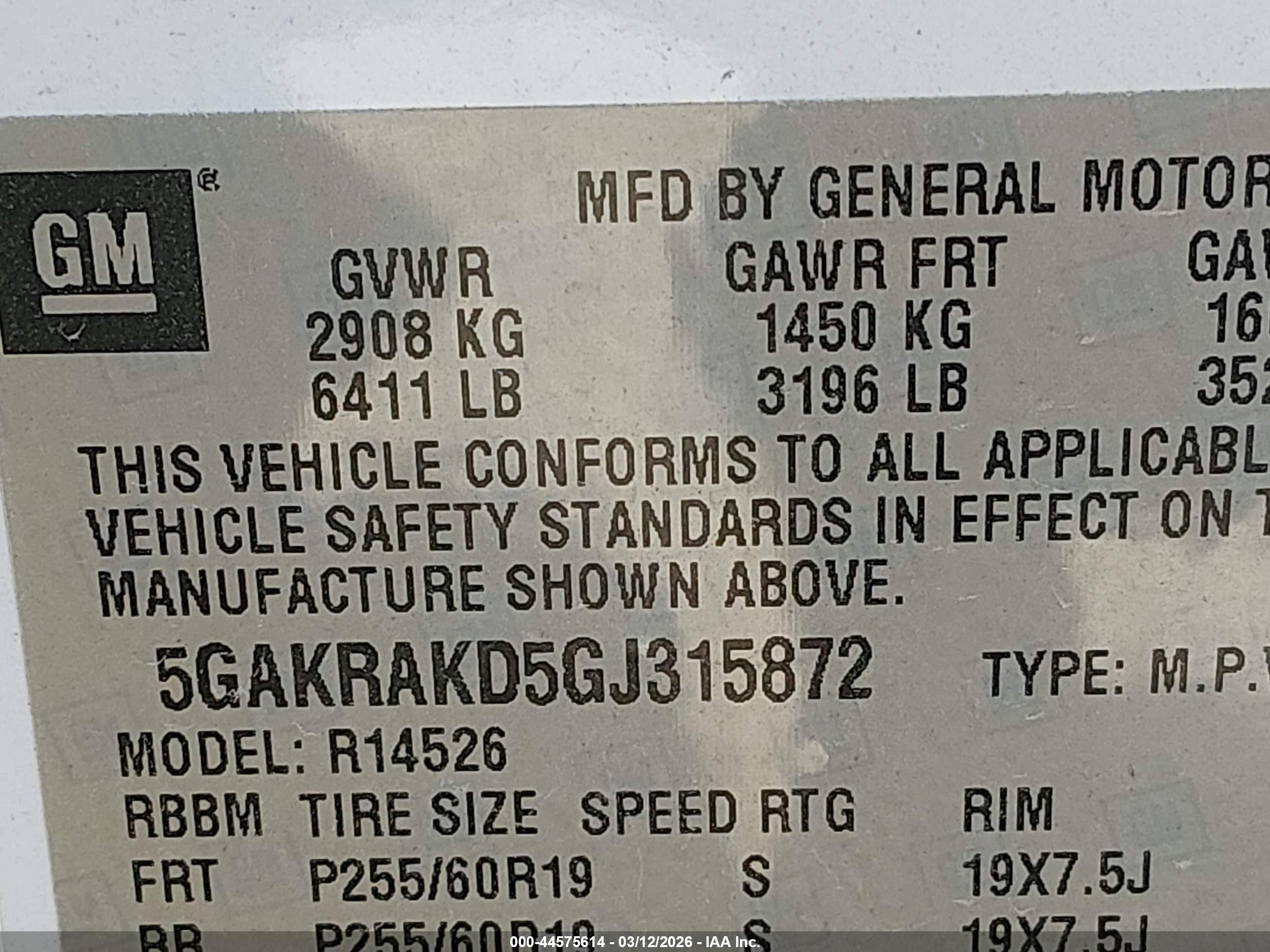 BUICK ENCLAVE image 9