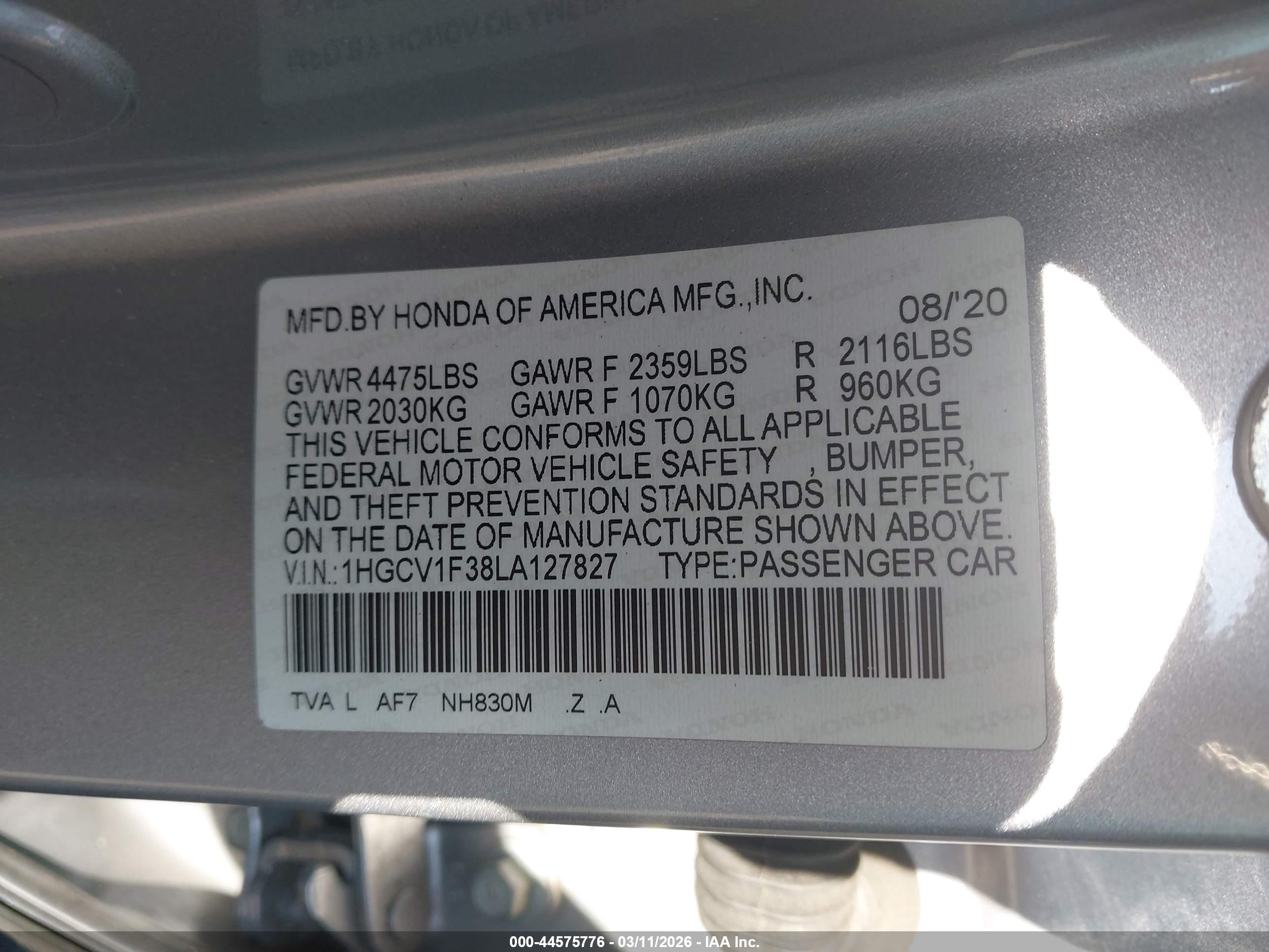 HONDA ACCORD image 9