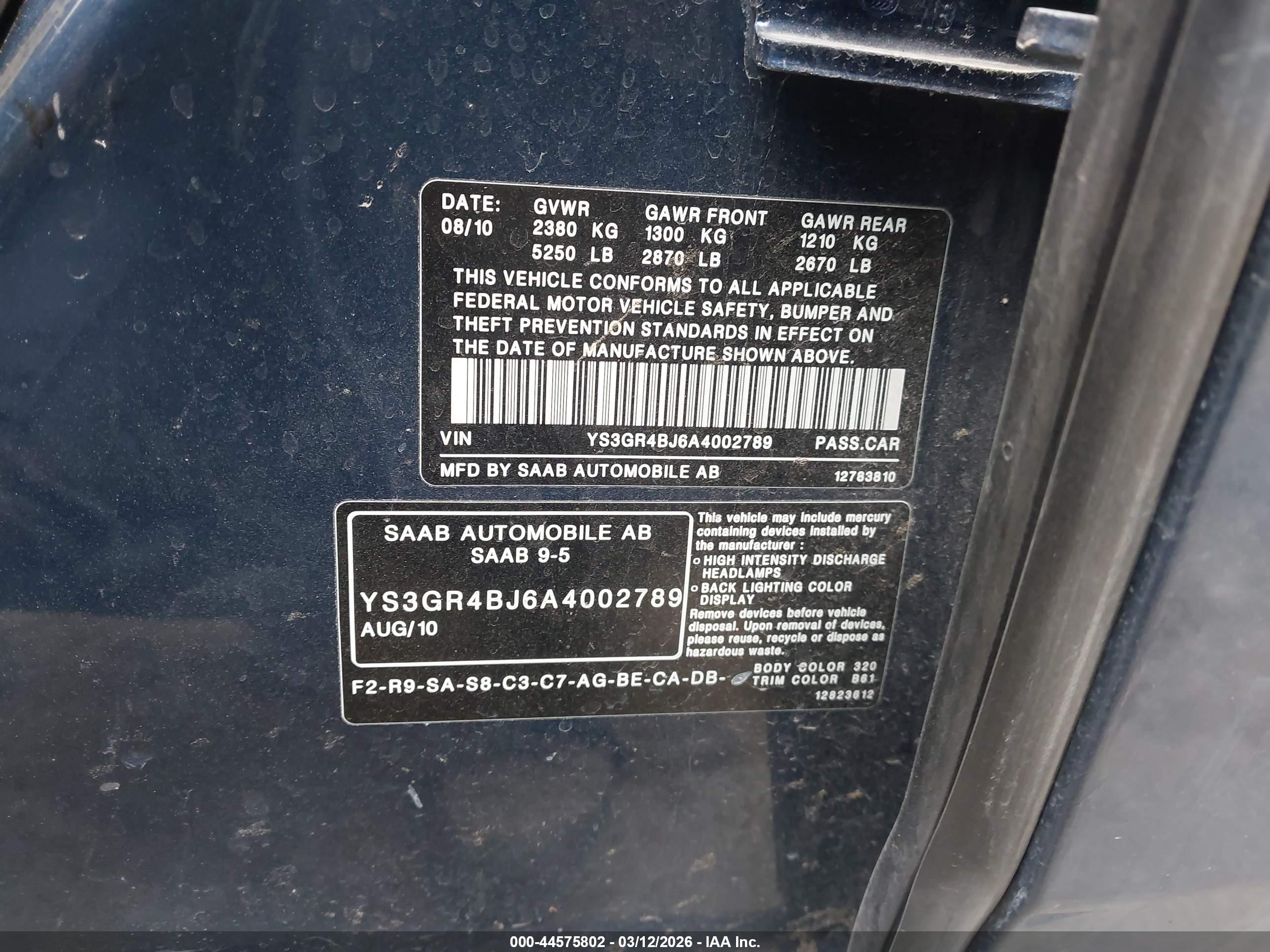 SAAB 9-5 image 9