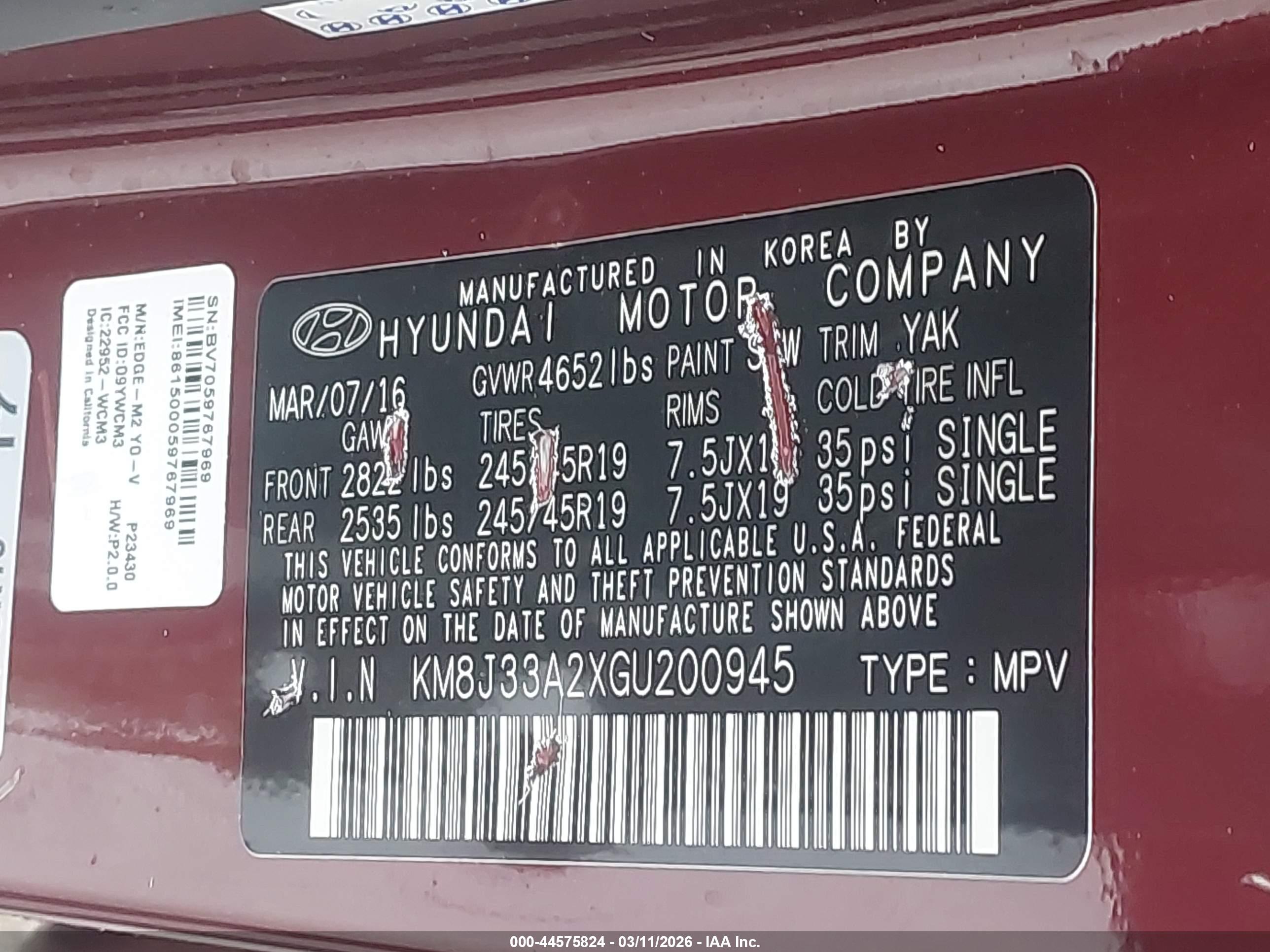 HYUNDAI TUCSON image 9