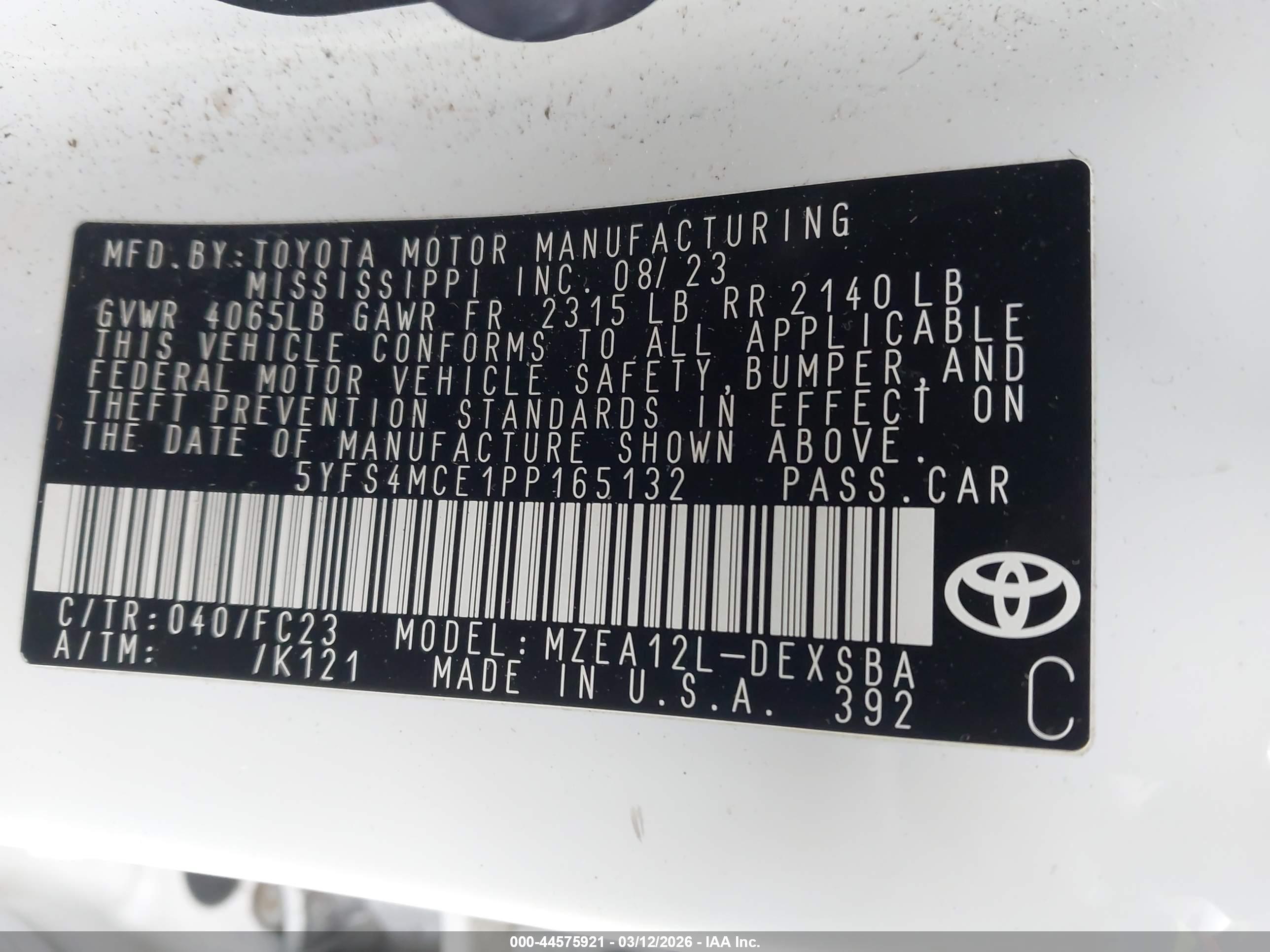 TOYOTA COROLLA image 9